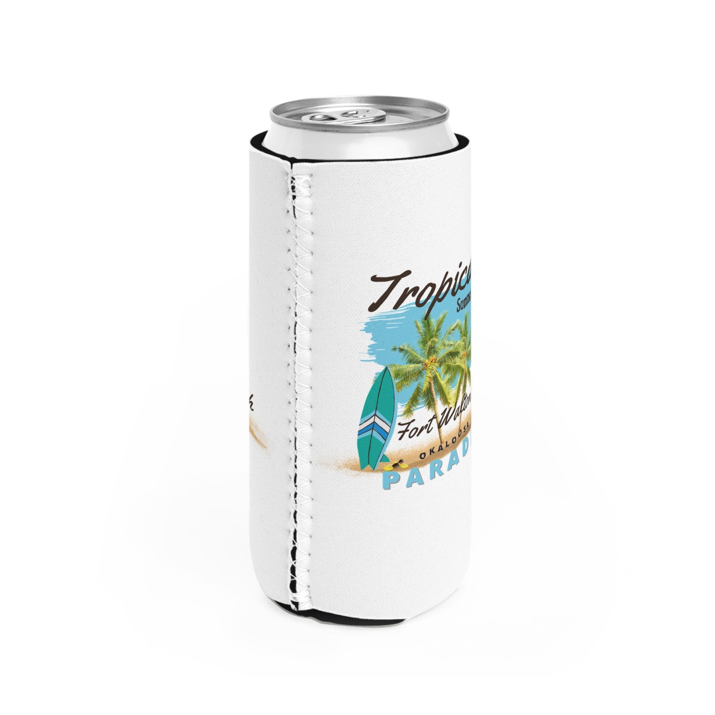 Tropical Summer Slim Can Cooler(FWB/Destin}