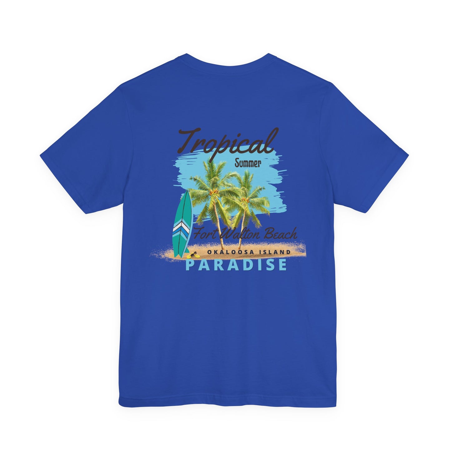 Tropical Paradise Fort Walton Beach/Destin T-Shirt(Light Colors)