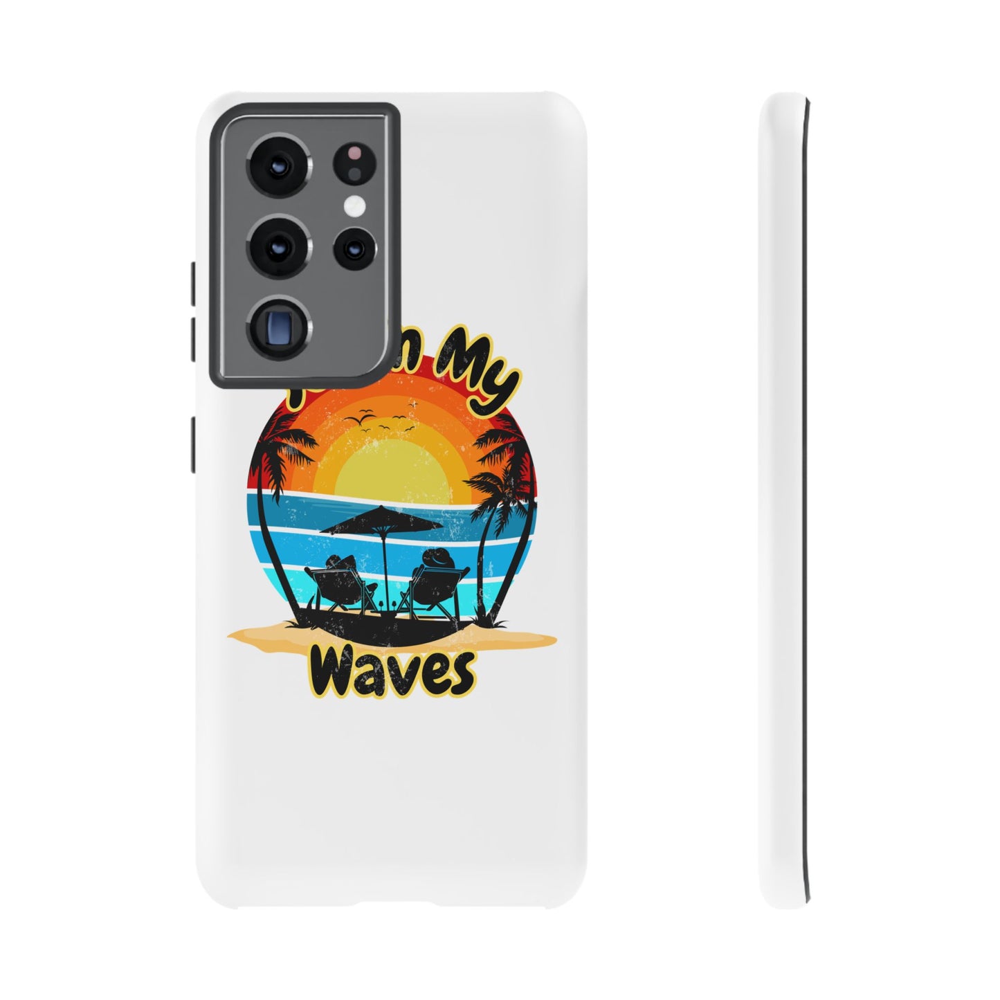 "Set In My Waves" Tropical Surf Beach Paradise Phone Case
