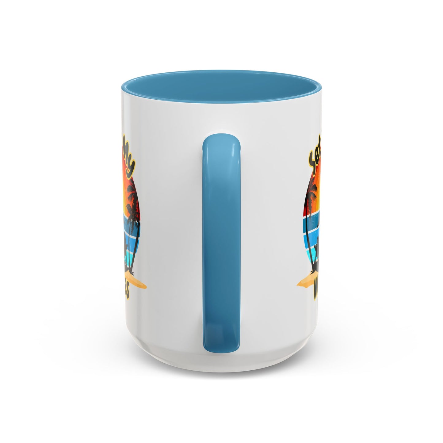 "Set In My Waves" Accent Coffee Mug (11, 15oz)