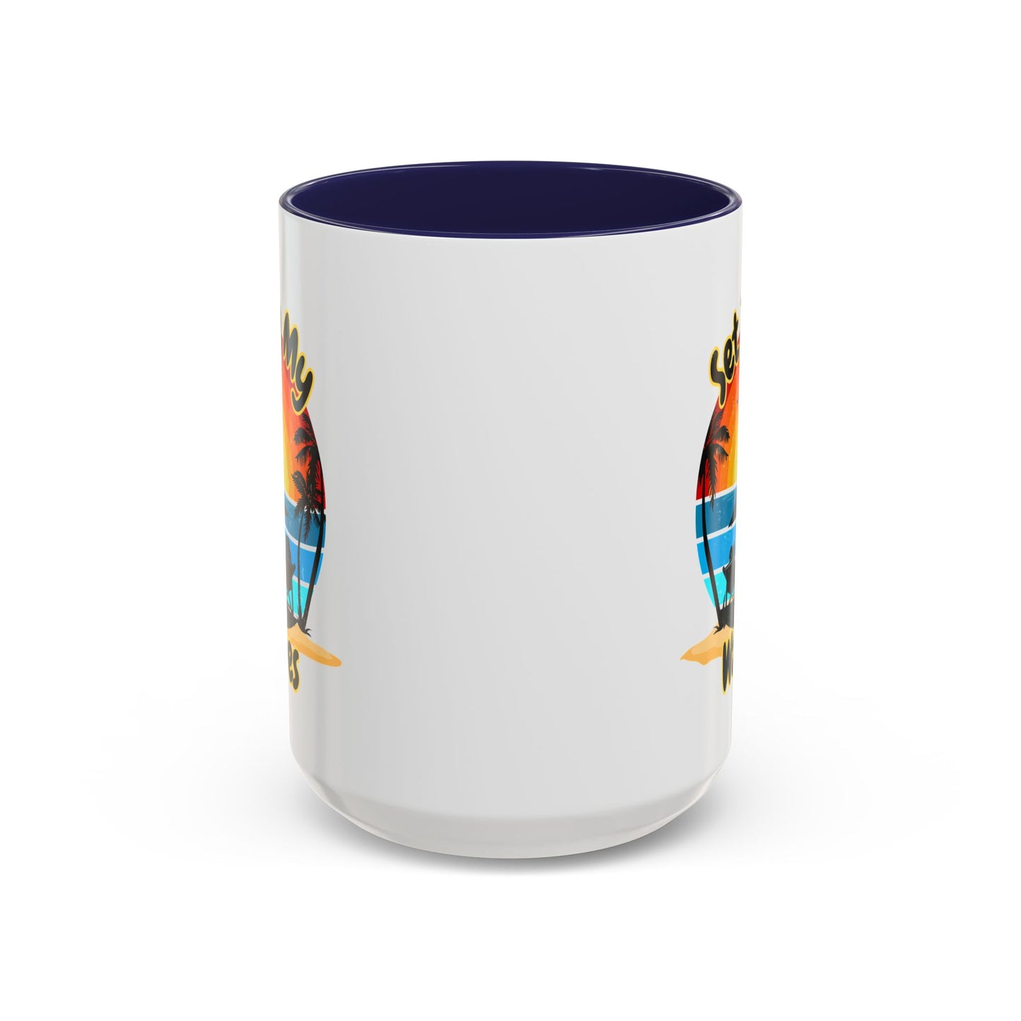 "Set In My Waves" Accent Coffee Mug (11, 15oz)