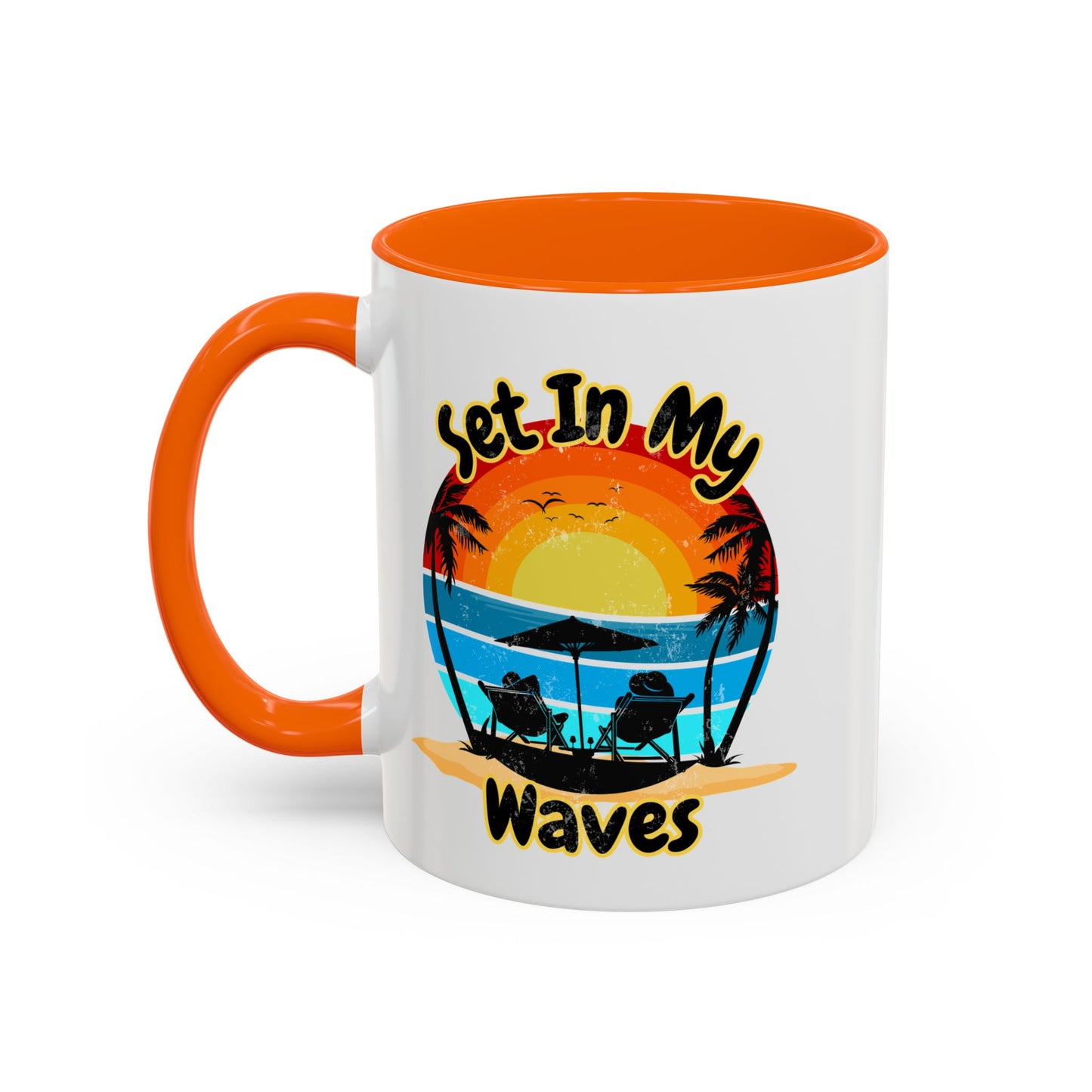 "Set In My Waves" Accent Coffee Mug (11, 15oz)