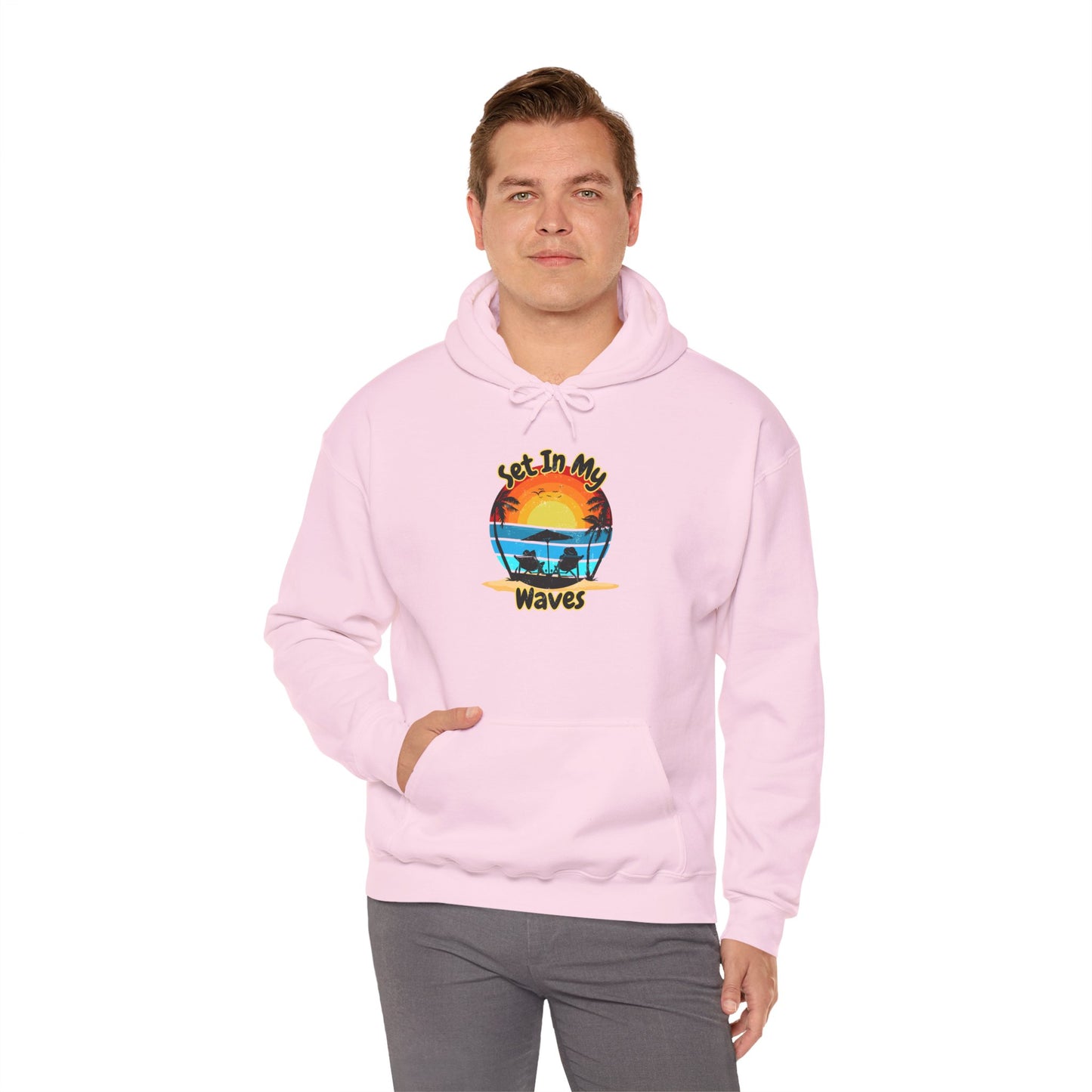"Set In My Waves" Tropical Paradise Hoodie