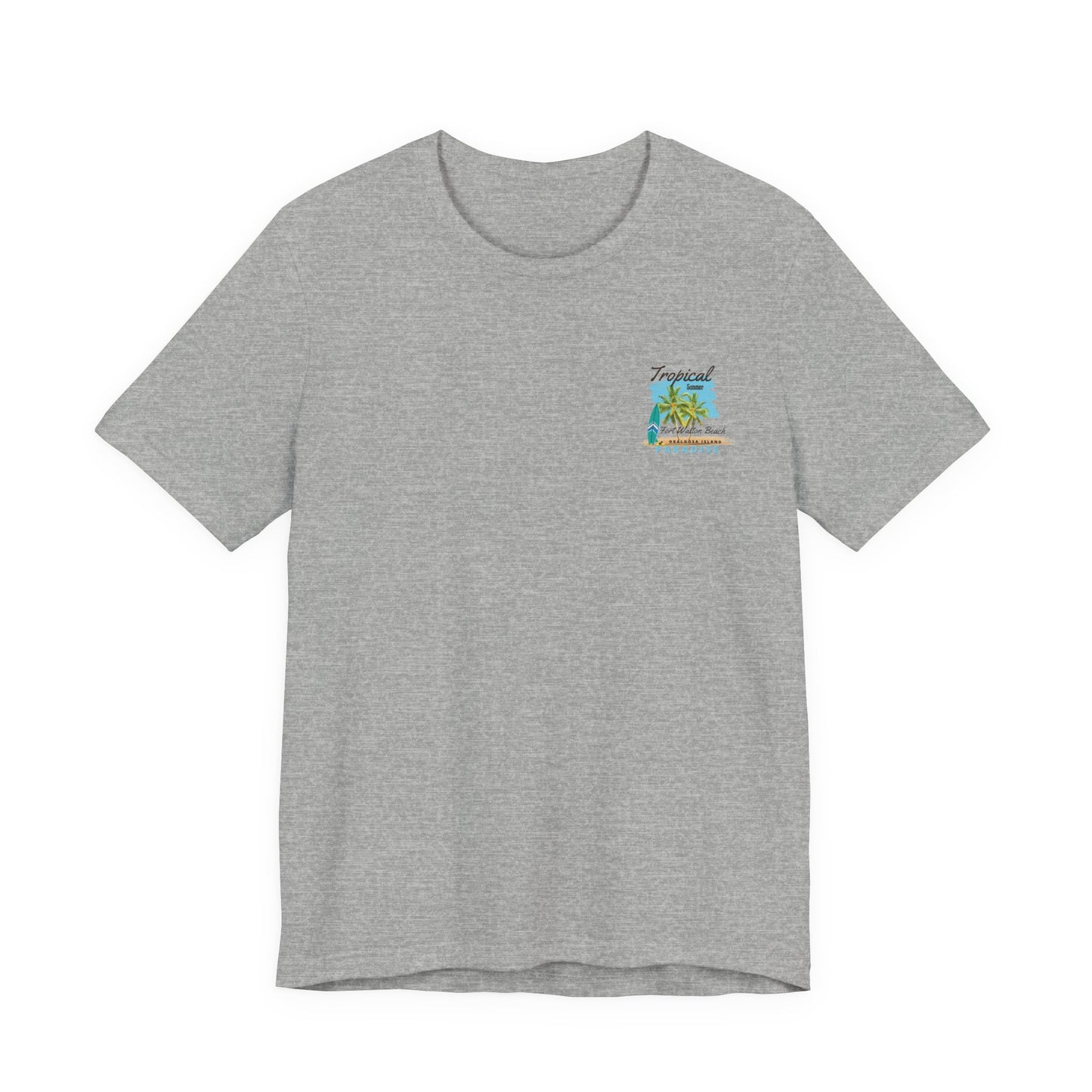 Tropical Paradise Tee: Summer Beach Vibes(Light)