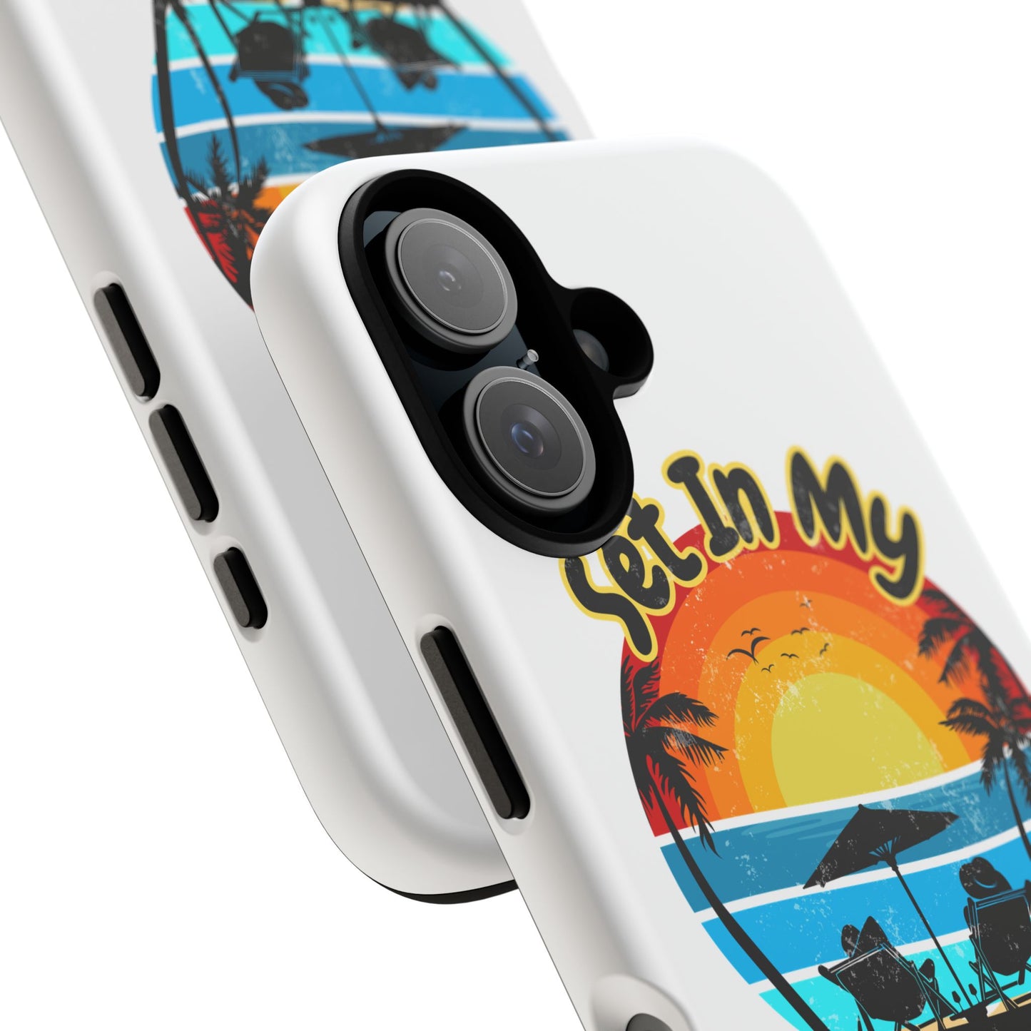 "Set In My Waves" Tropical Surf Beach Paradise Phone Case