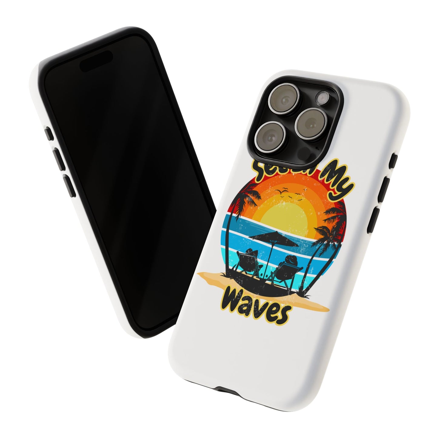 "Set In My Waves" Tropical Surf Beach Paradise Phone Case