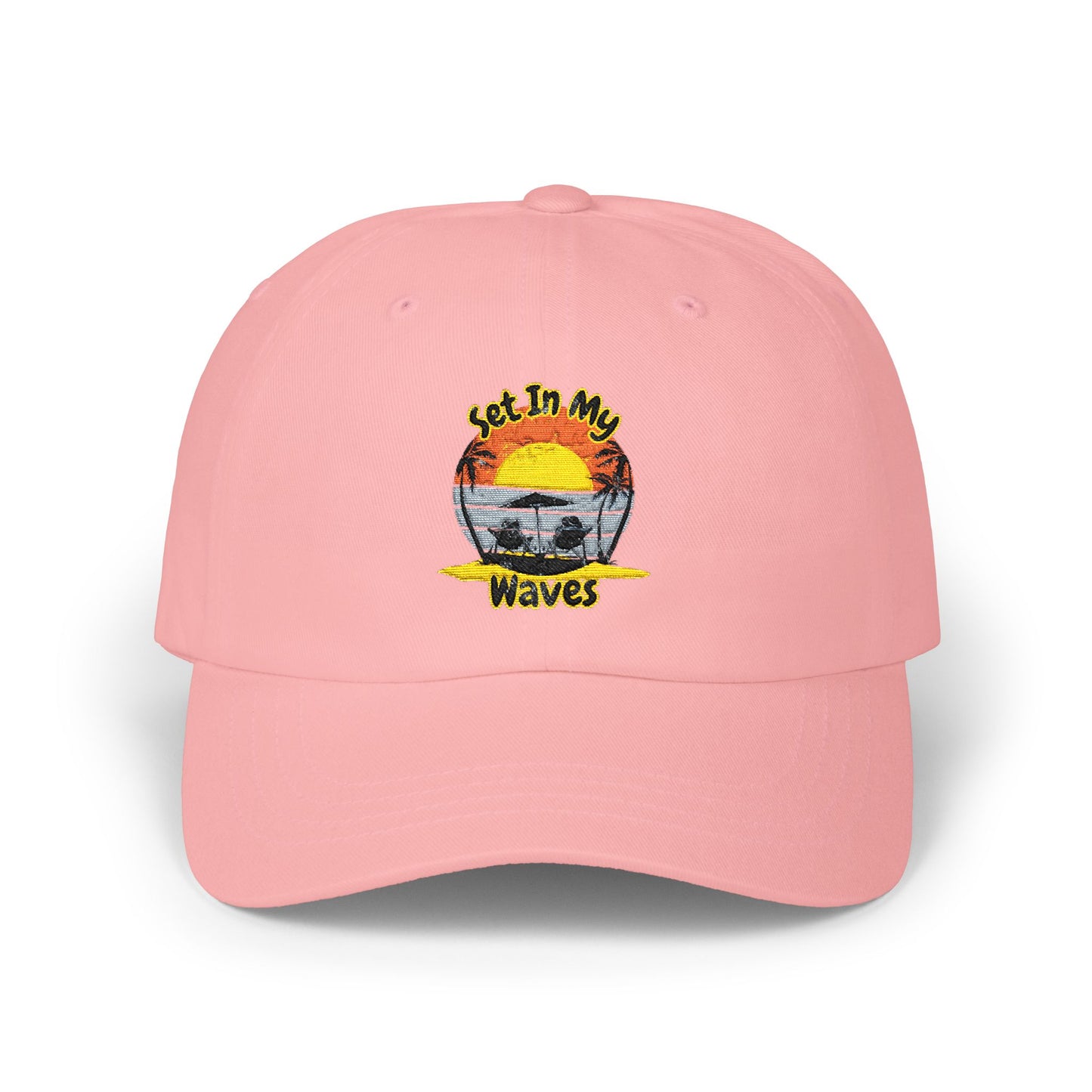 "Set In My Waves" Tropical Dad Cap