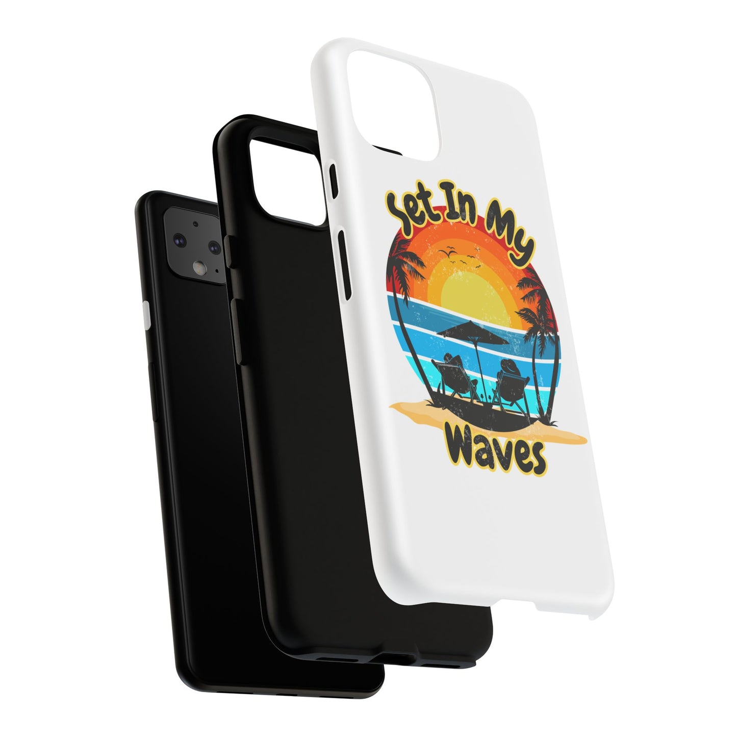 "Set In My Waves" Tropical Surf Beach Paradise Phone Case