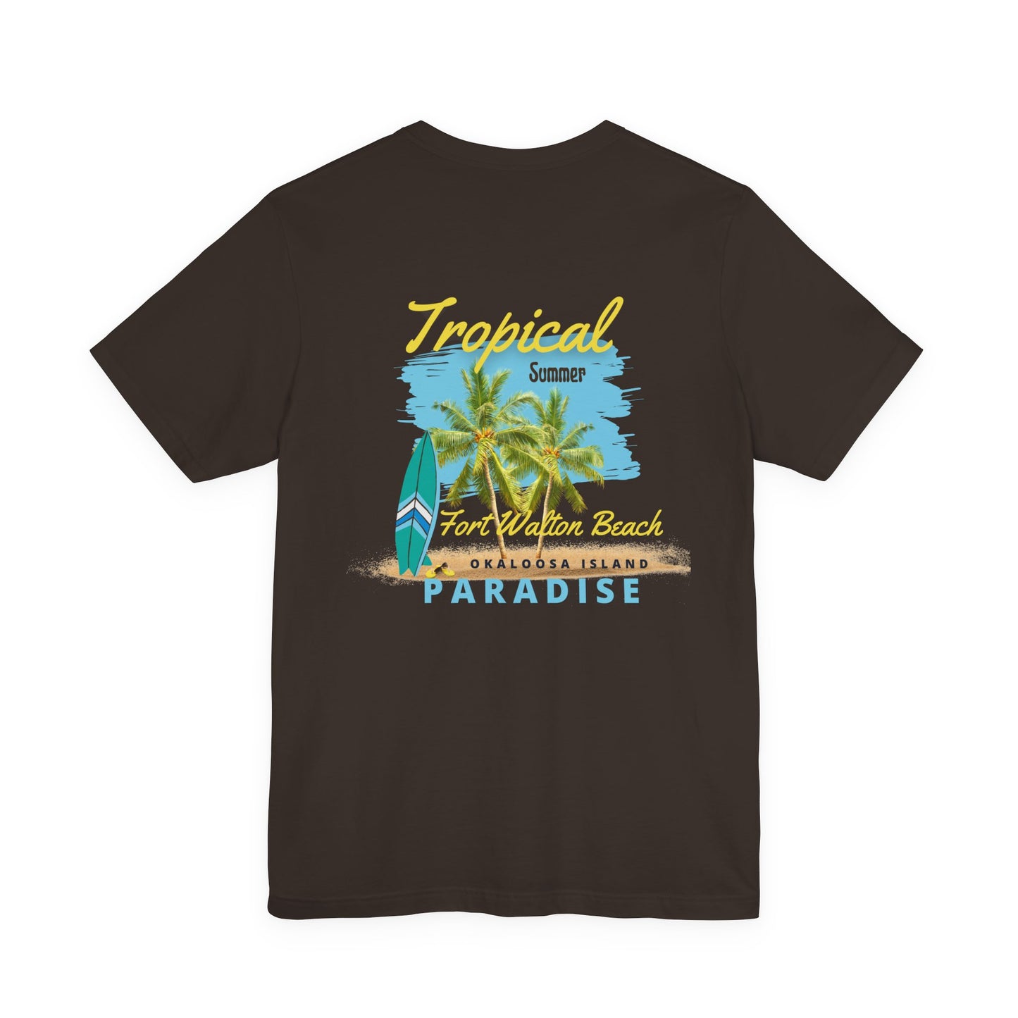 Tropical Paradise Fort Walton Beach/Destin T-Shirt(Dark Colors)