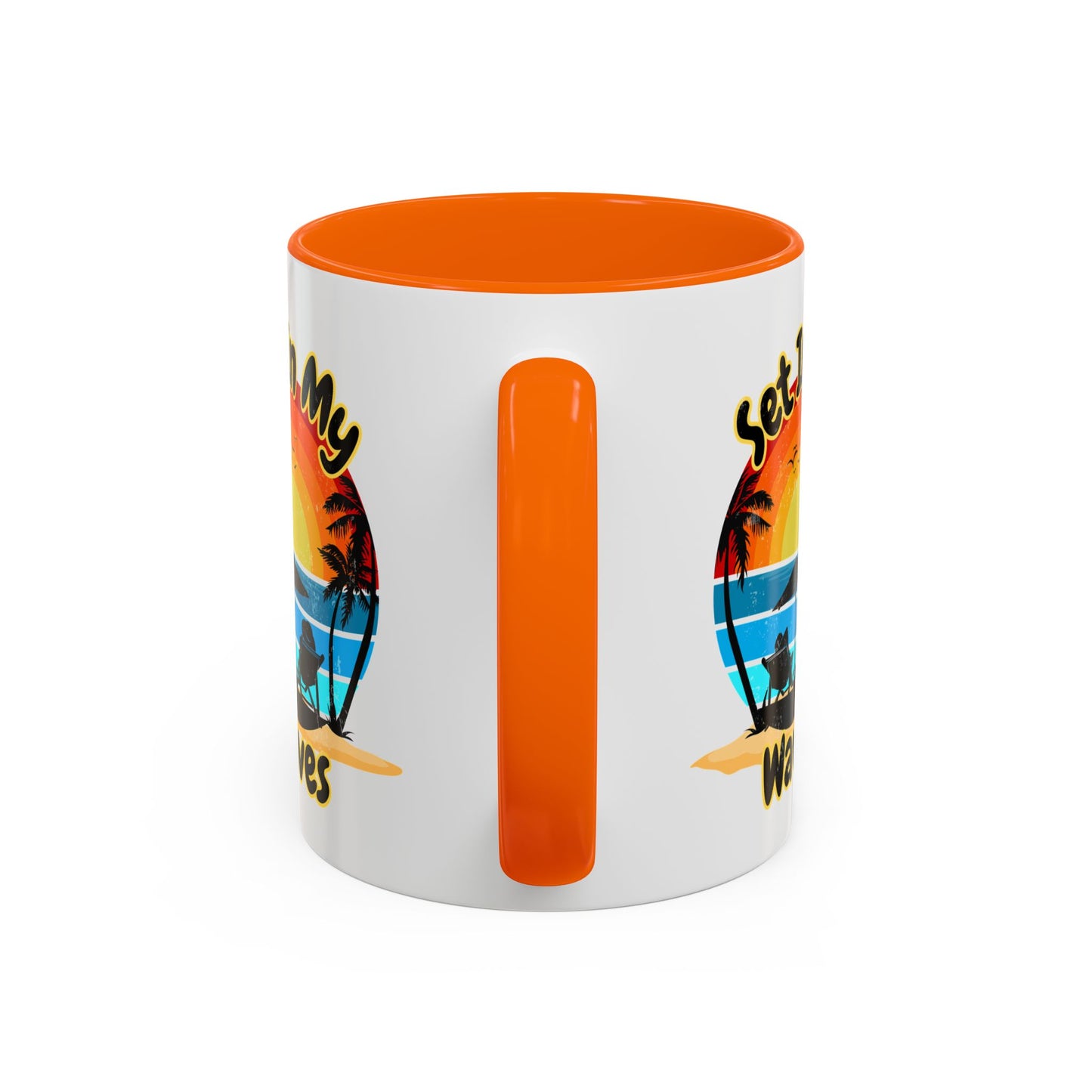 "Set In My Waves" Accent Coffee Mug (11, 15oz)