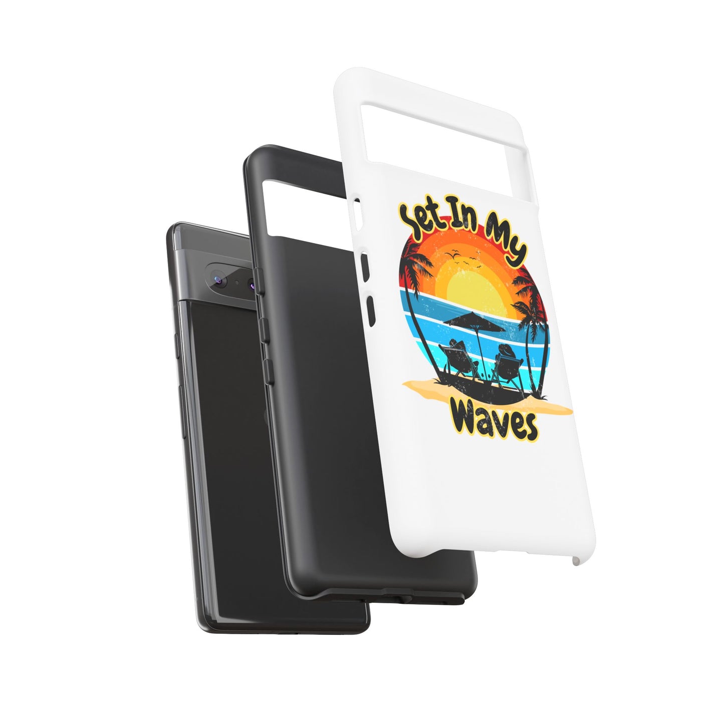 "Set In My Waves" Tropical Surf Beach Paradise Phone Case