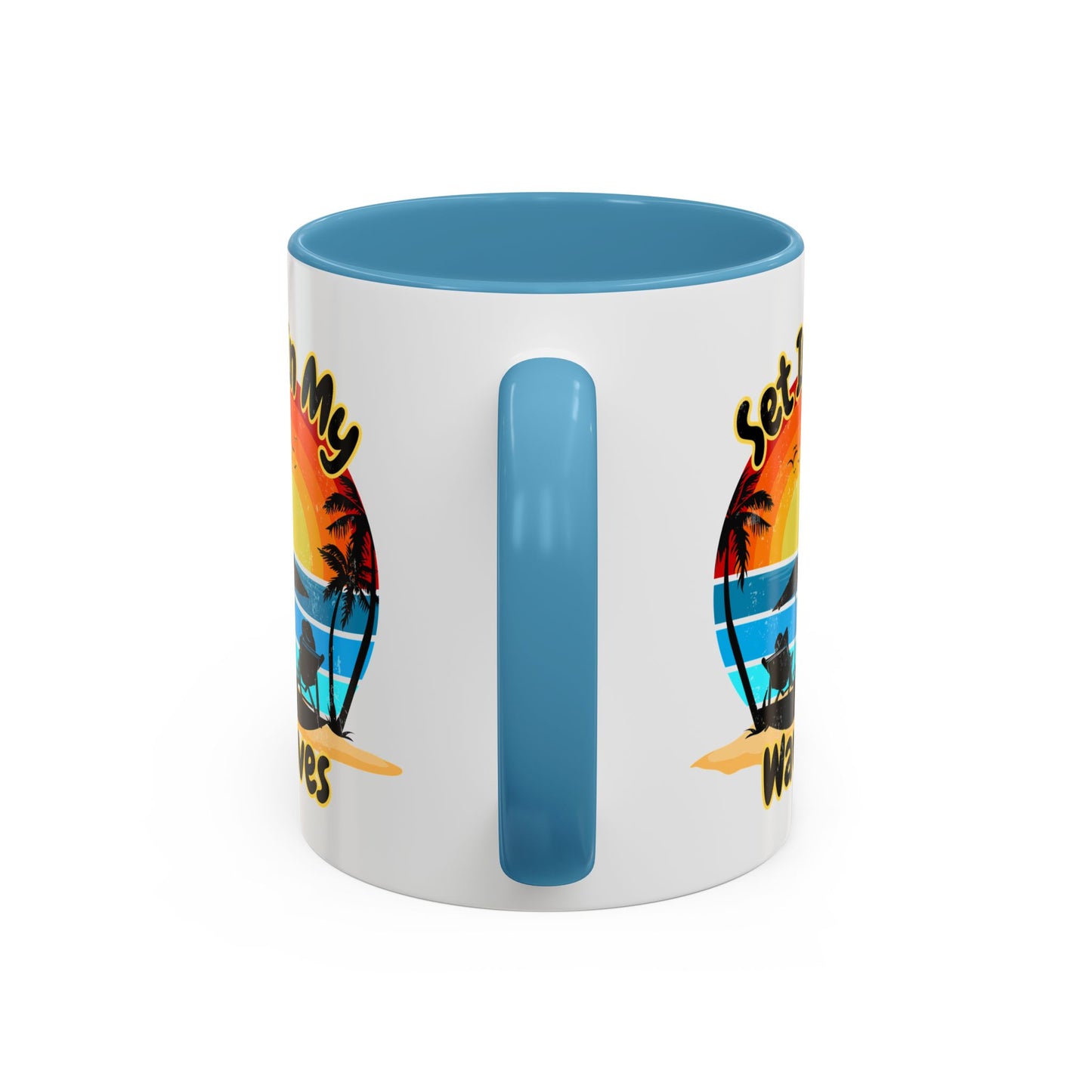 "Set In My Waves" Accent Coffee Mug (11, 15oz)