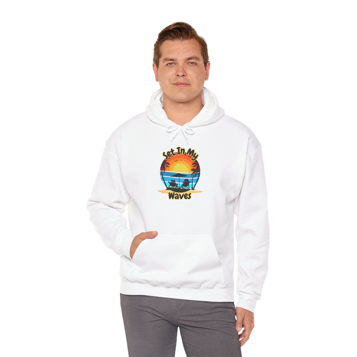 "Set In My Waves" Tropical Paradise Hoodie