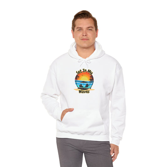 "Set In My Waves" Tropical Paradise Hoodie