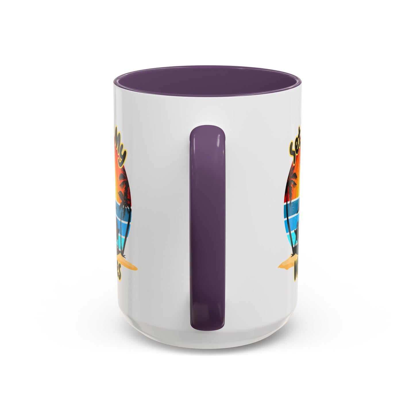 "Set In My Waves" Accent Coffee Mug (11, 15oz)