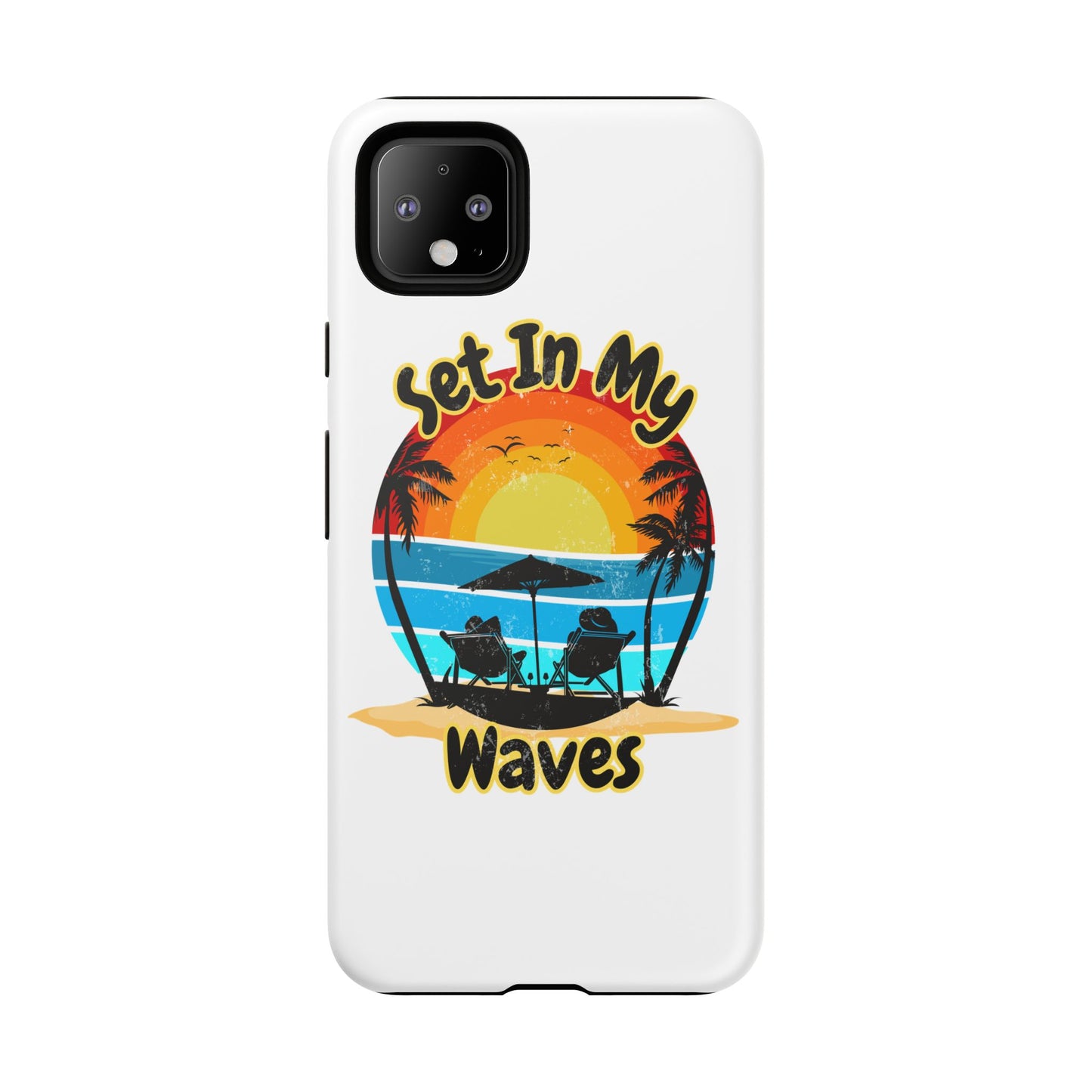 "Set In My Waves" Tropical Surf Beach Paradise Phone Case