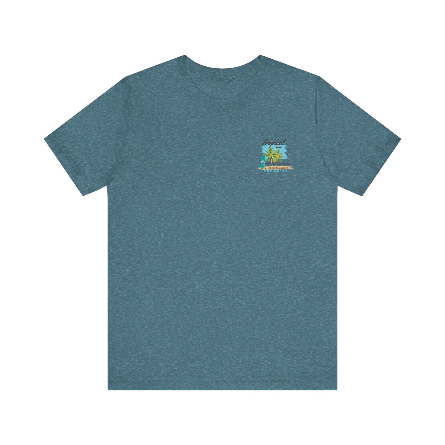 Tropical Paradise Tee: Summer Beach Vibes(Light)