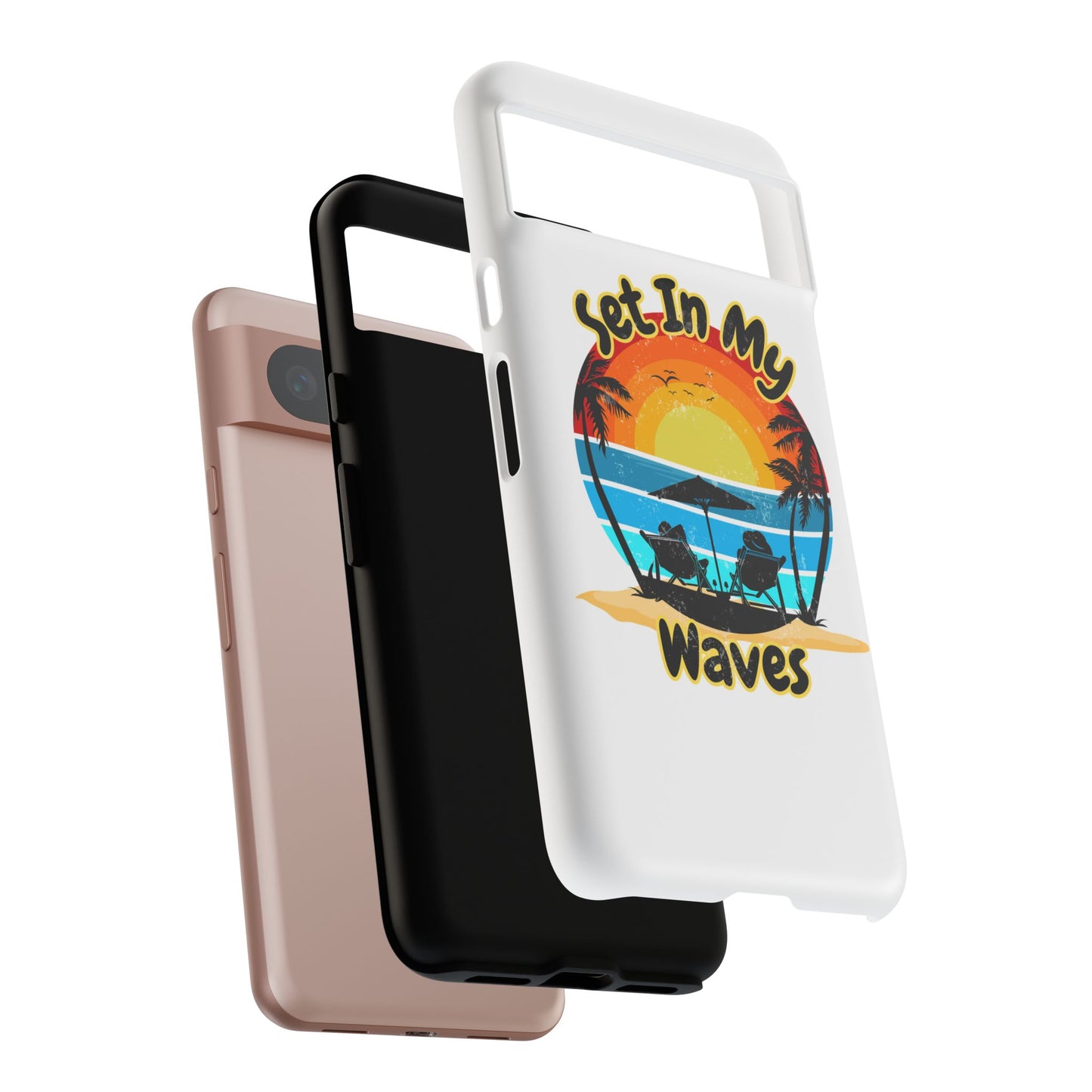 "Set In My Waves" Tropical Surf Beach Paradise Phone Case