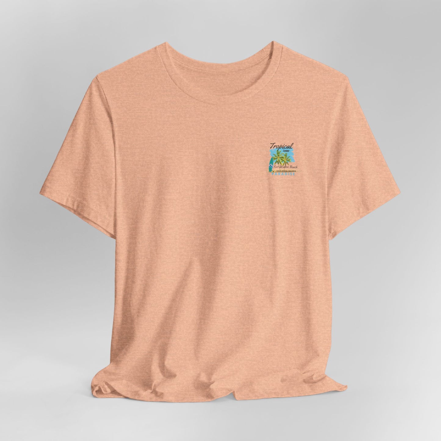 Tropical Paradise Fort Walton Beach/Destin T-Shirt(Light Colors)