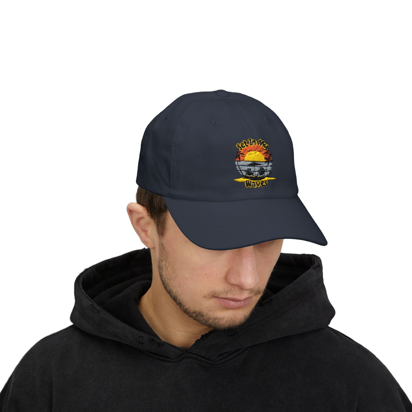 "Set In My Waves" Tropical Dad Cap