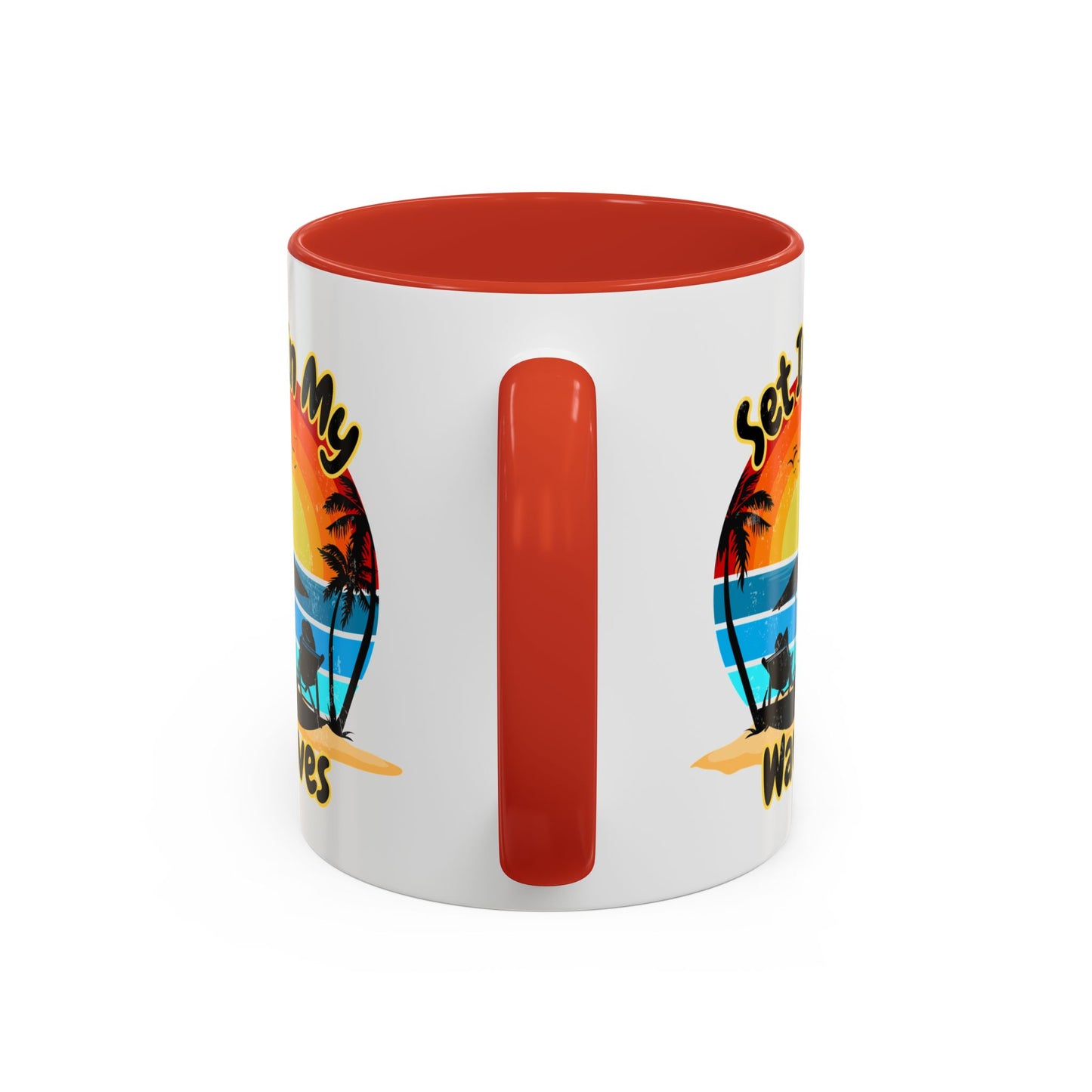 "Set In My Waves" Accent Coffee Mug (11, 15oz)