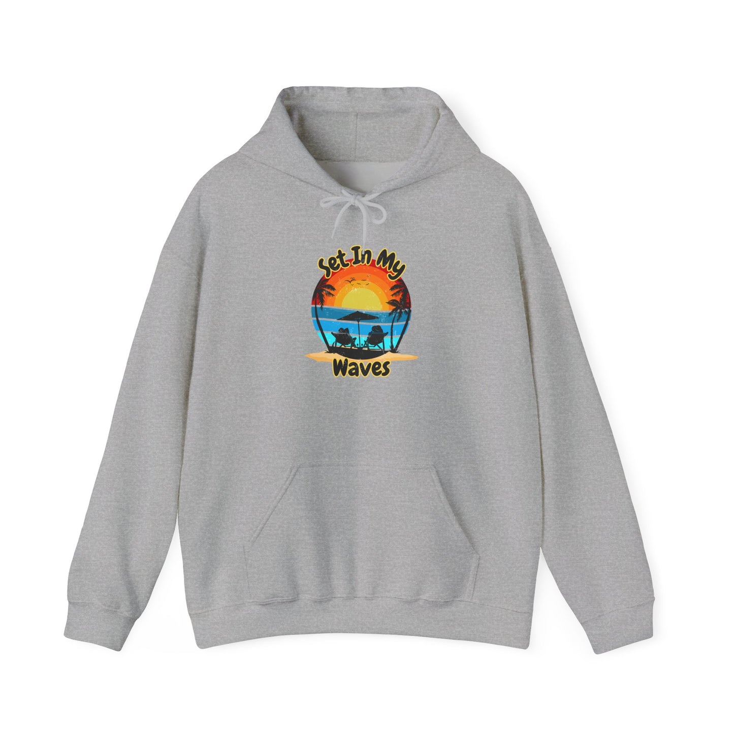 "Set In My Waves" Tropical Paradise Hoodie
