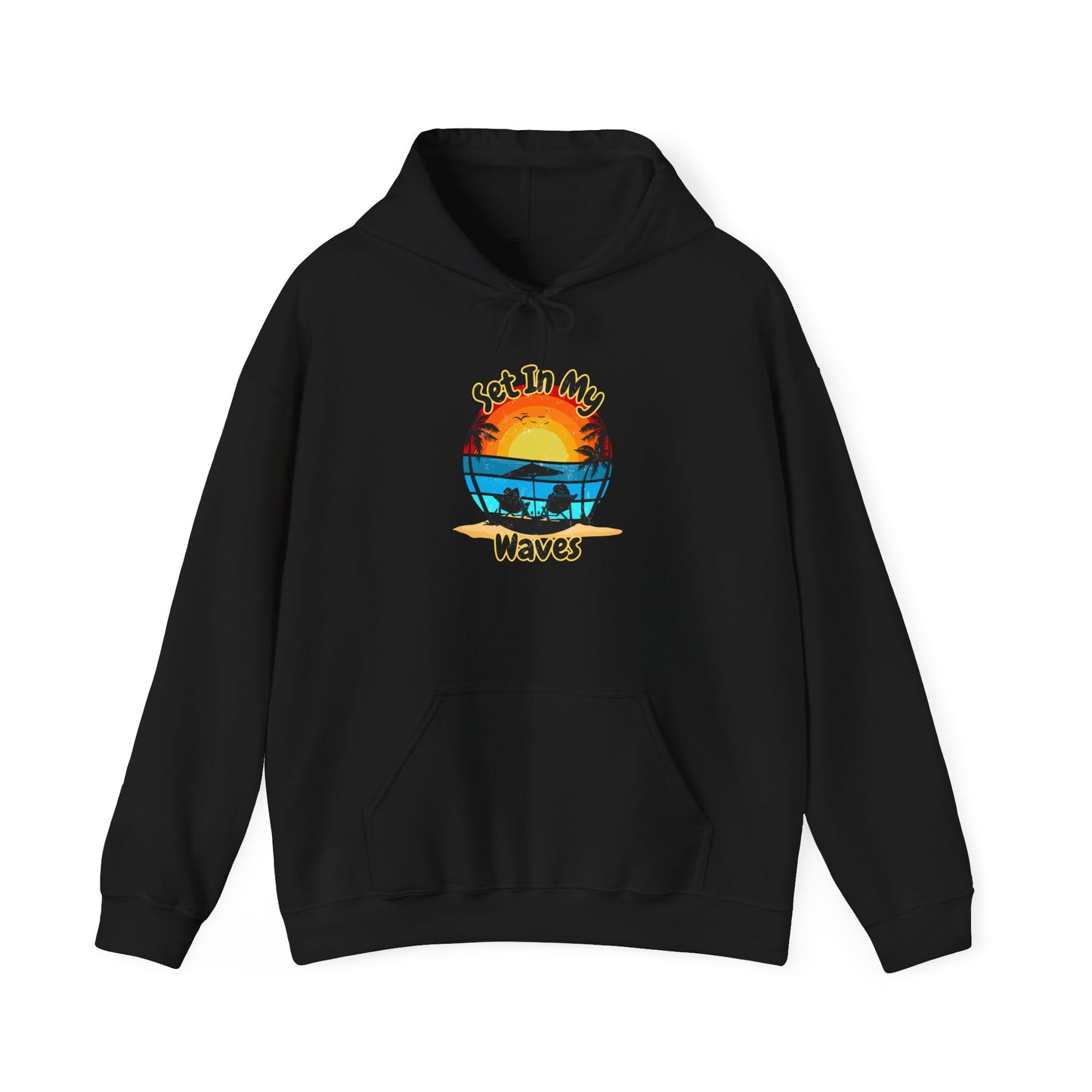 "Set In My Waves" Tropical Paradise Hoodie
