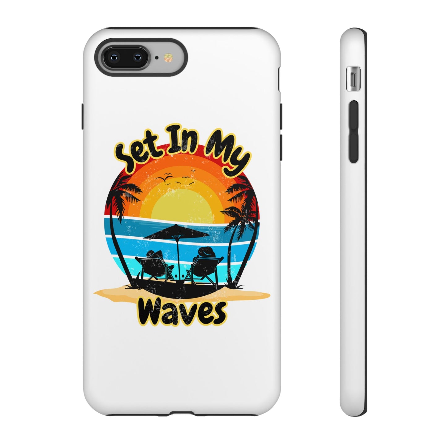 "Set In My Waves" Tropical Surf Beach Paradise Phone Case