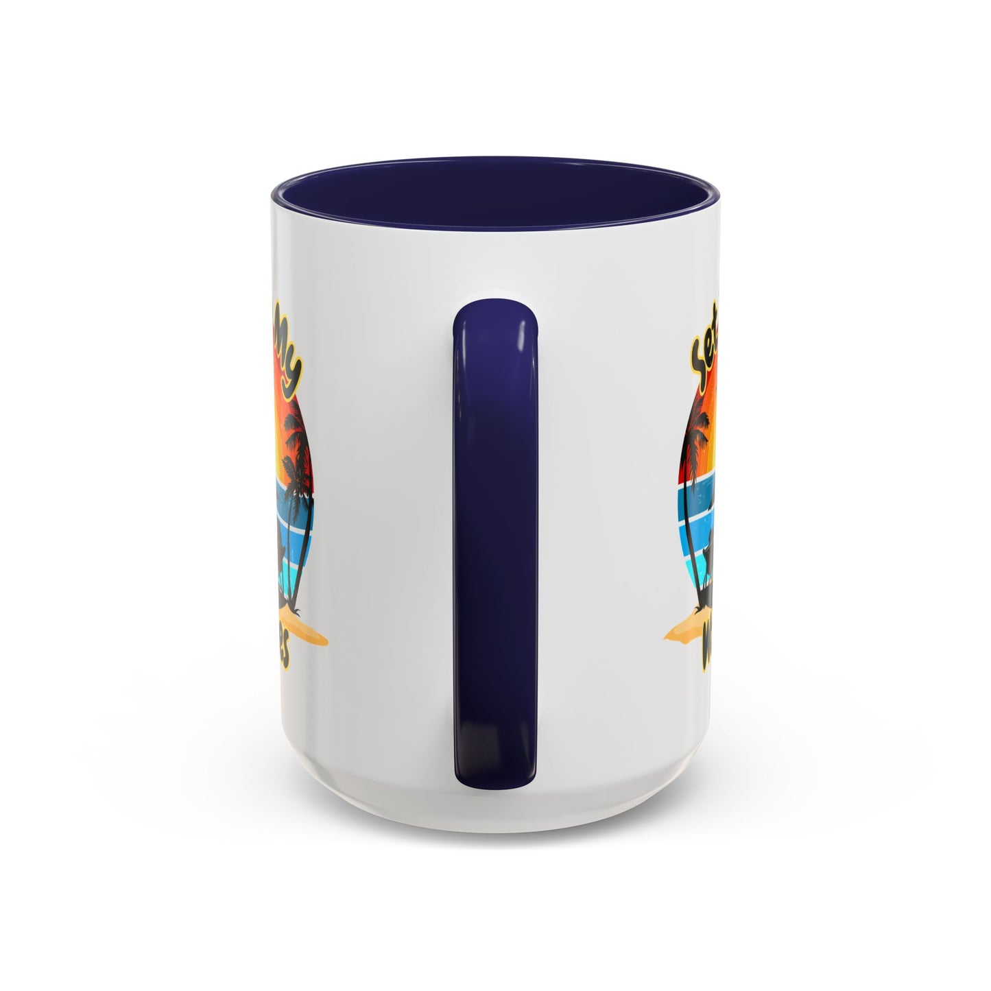 "Set In My Waves" Accent Coffee Mug (11, 15oz)