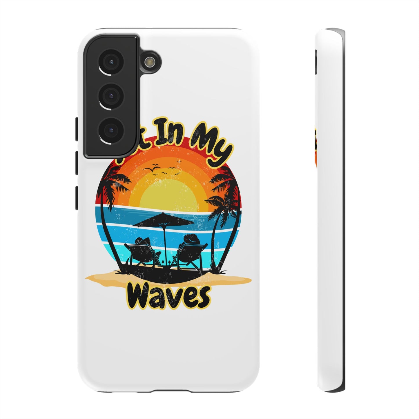 "Set In My Waves" Tropical Surf Beach Paradise Phone Case