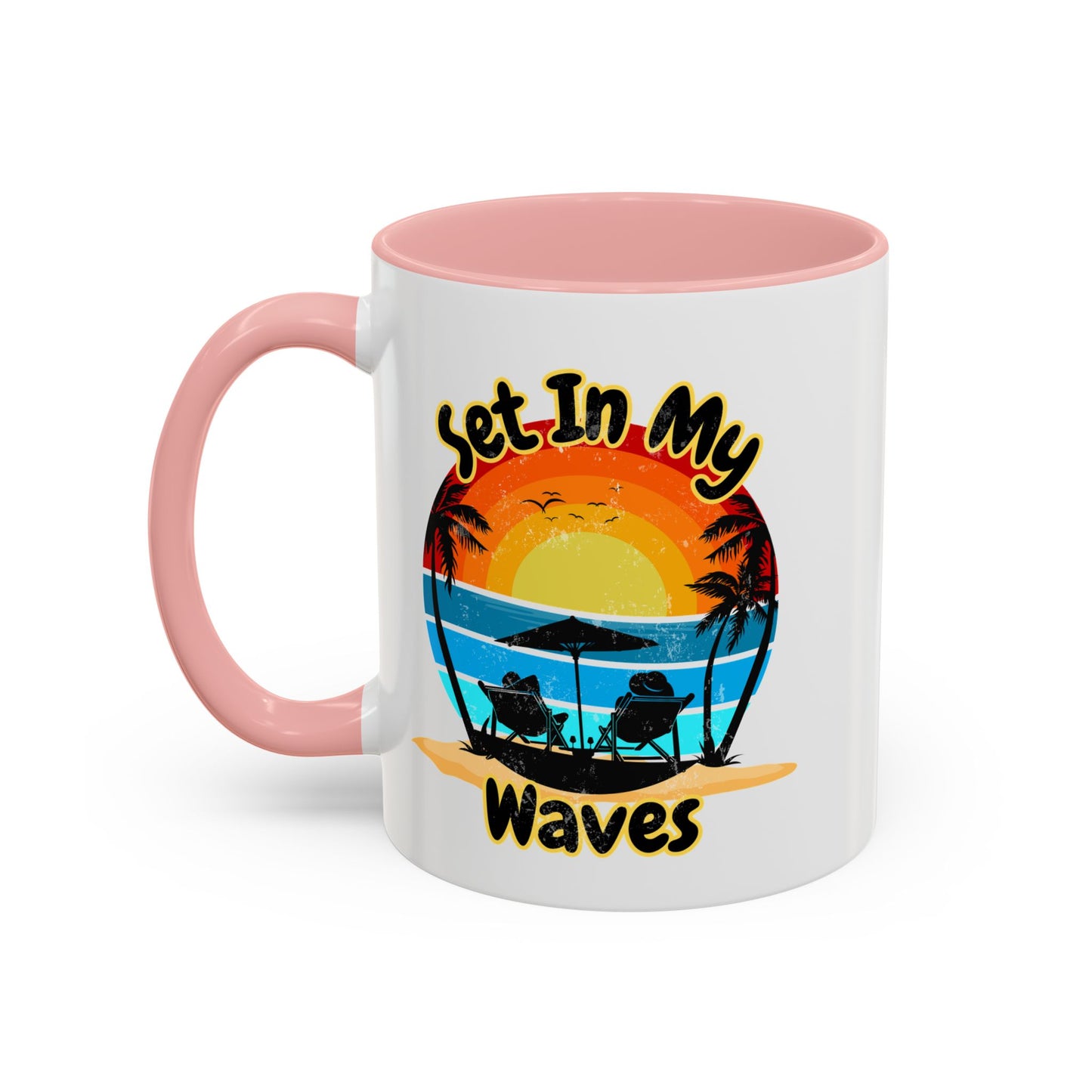 "Set In My Waves" Accent Coffee Mug (11, 15oz)