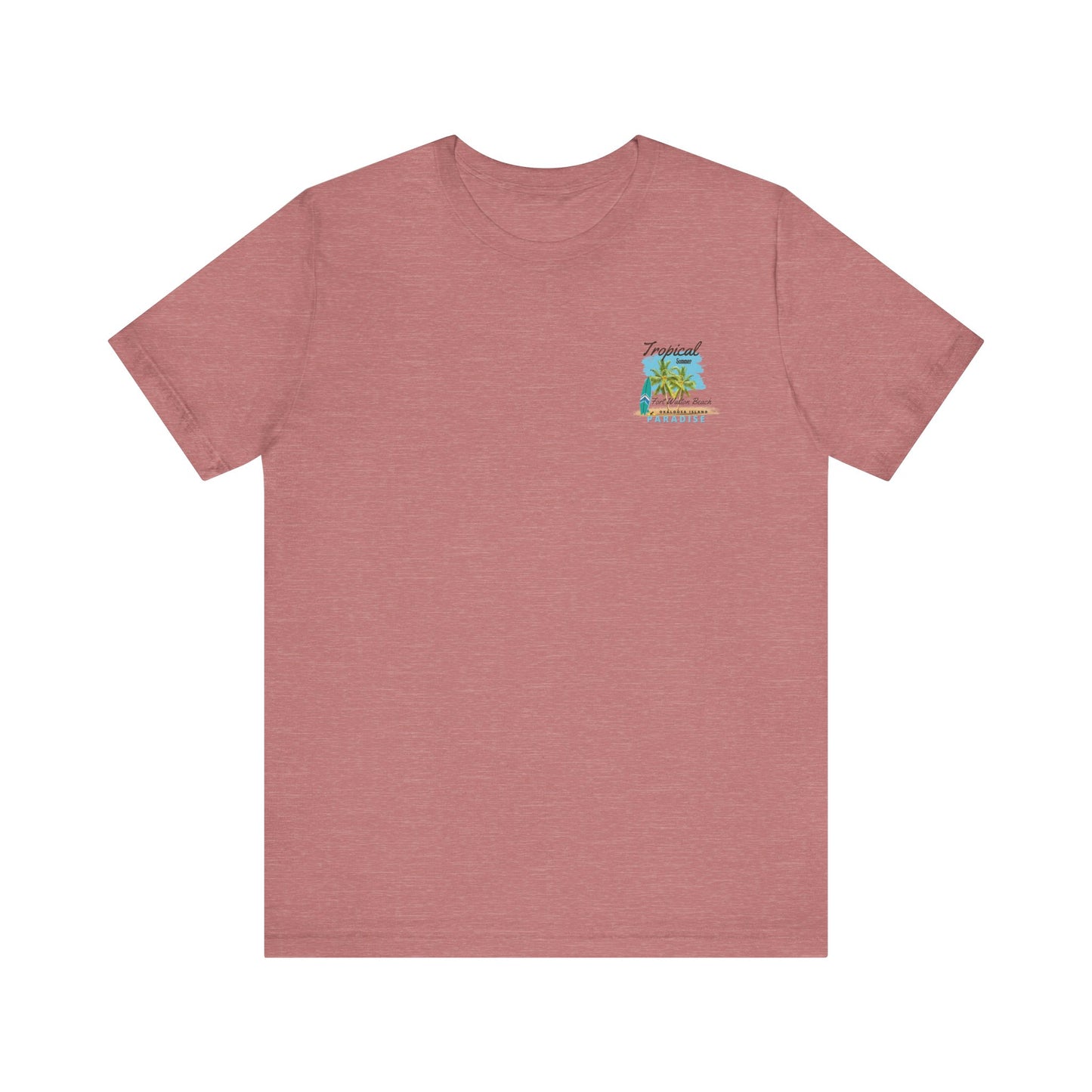 Tropical Paradise Tee: Summer Beach Vibes(Light)