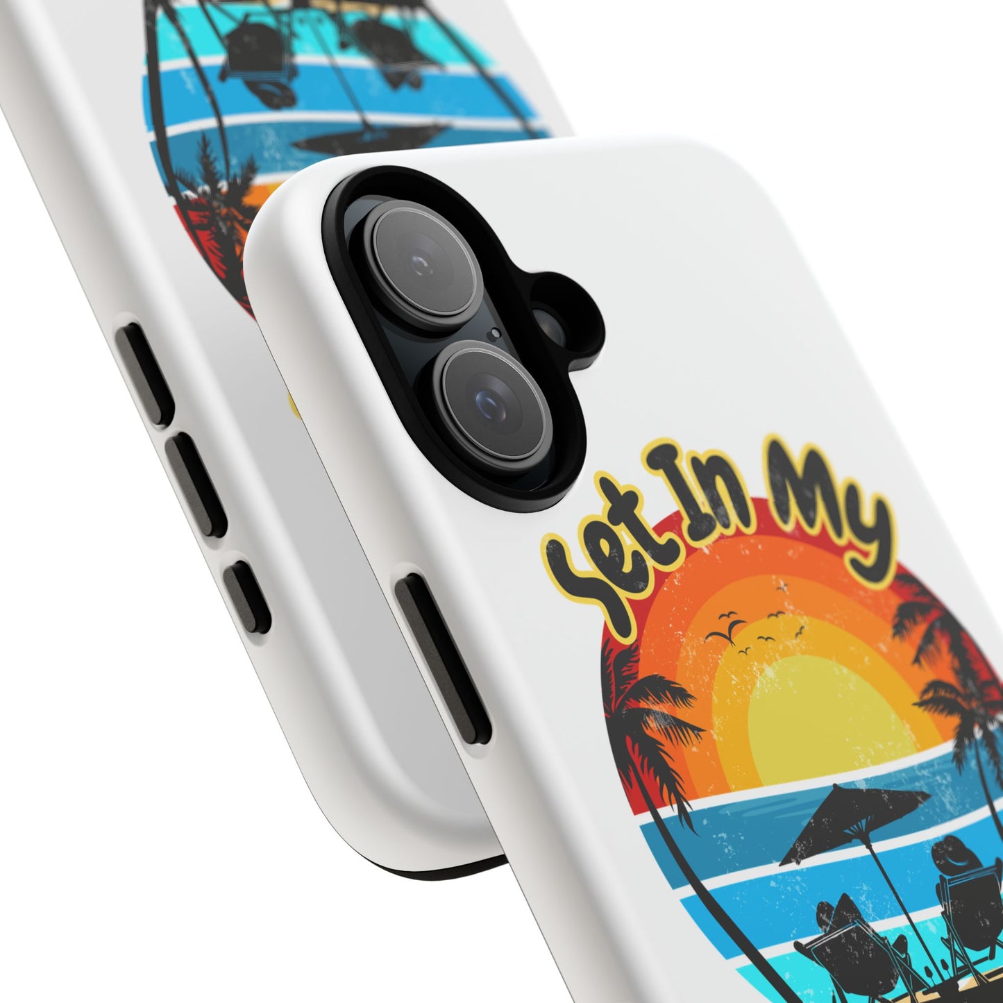 "Set In My Waves" Tropical Surf Beach Paradise Phone Case