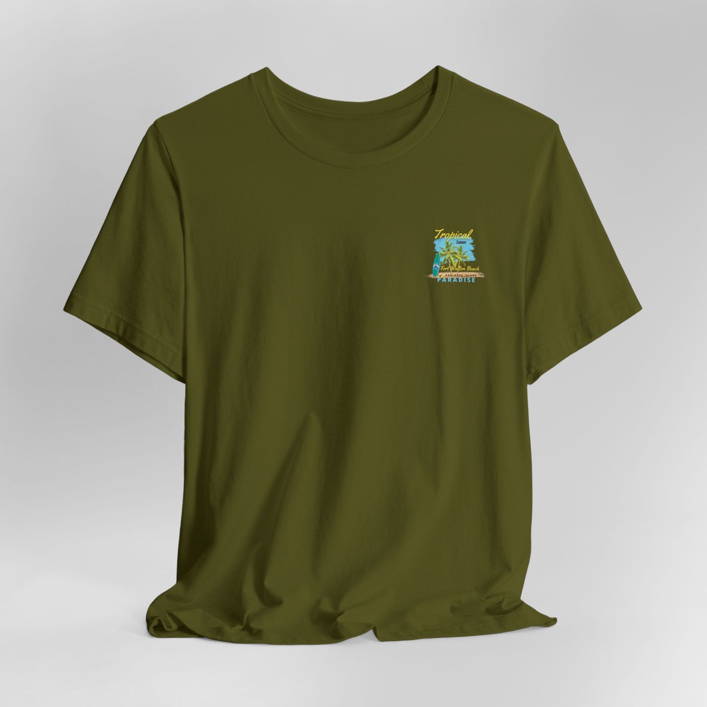 Tropical Paradise Fort Walton Beach/Destin T-Shirt(Dark Colors)
