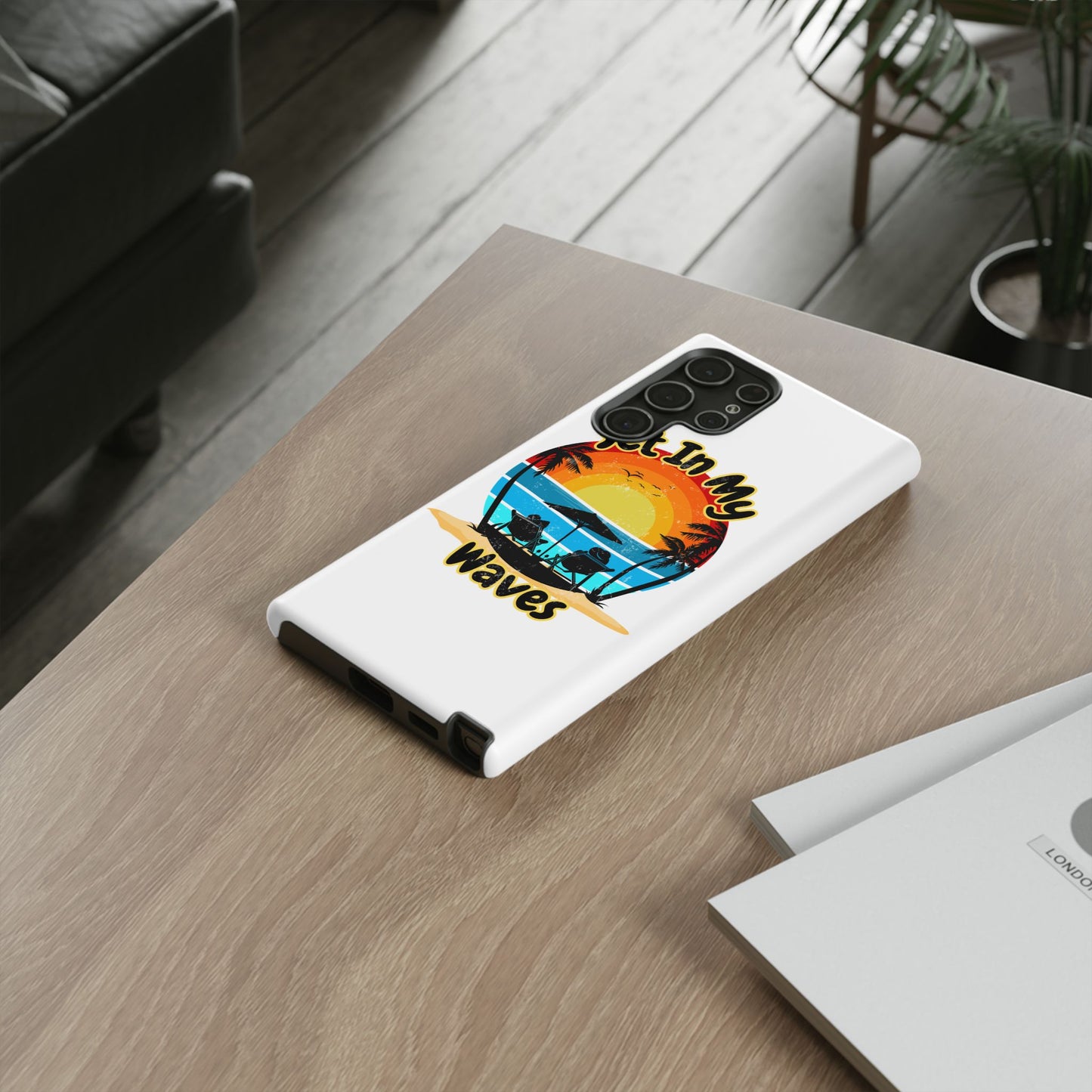 "Set In My Waves" Tropical Surf Beach Paradise Phone Case