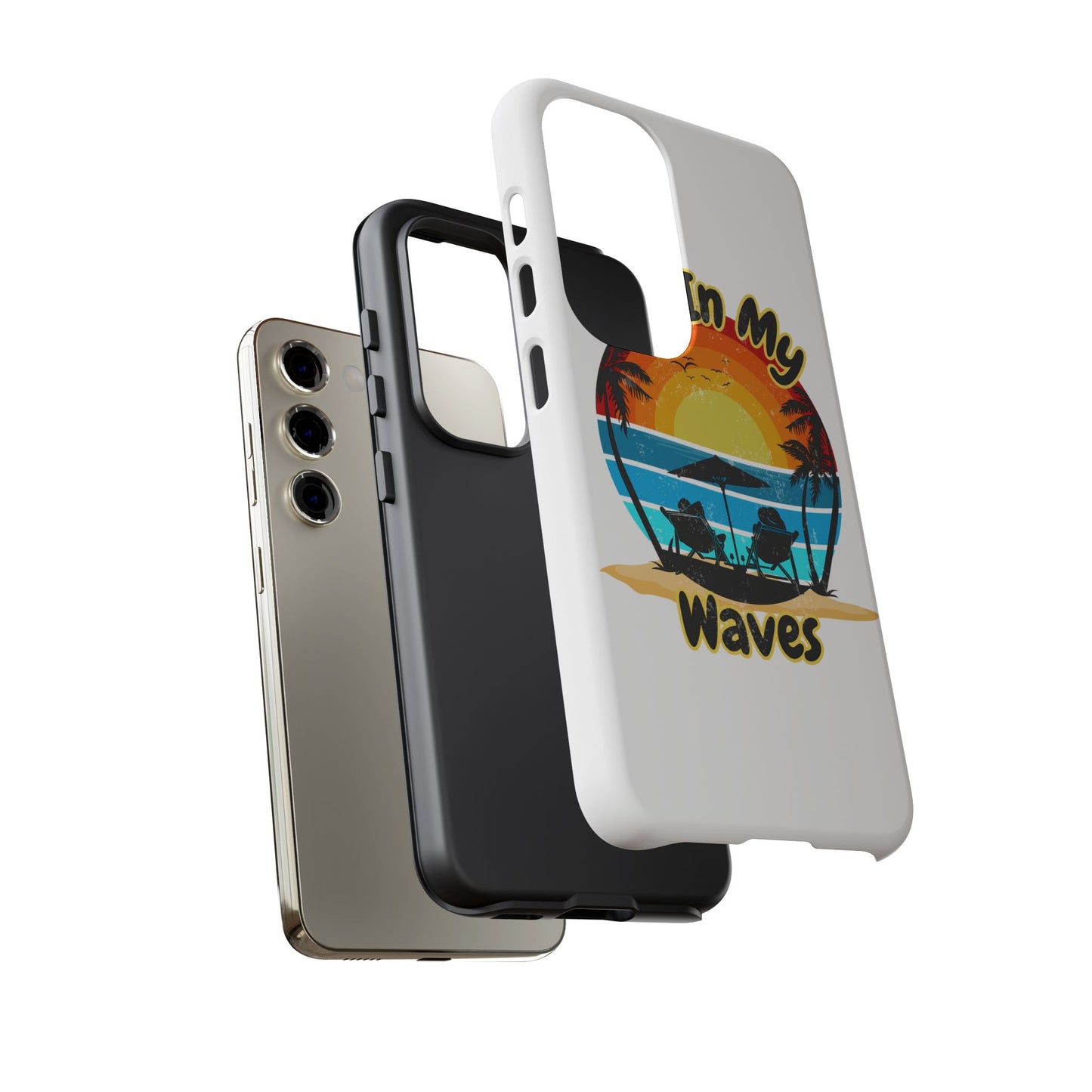 "Set In My Waves" Tropical Surf Beach Paradise Phone Case