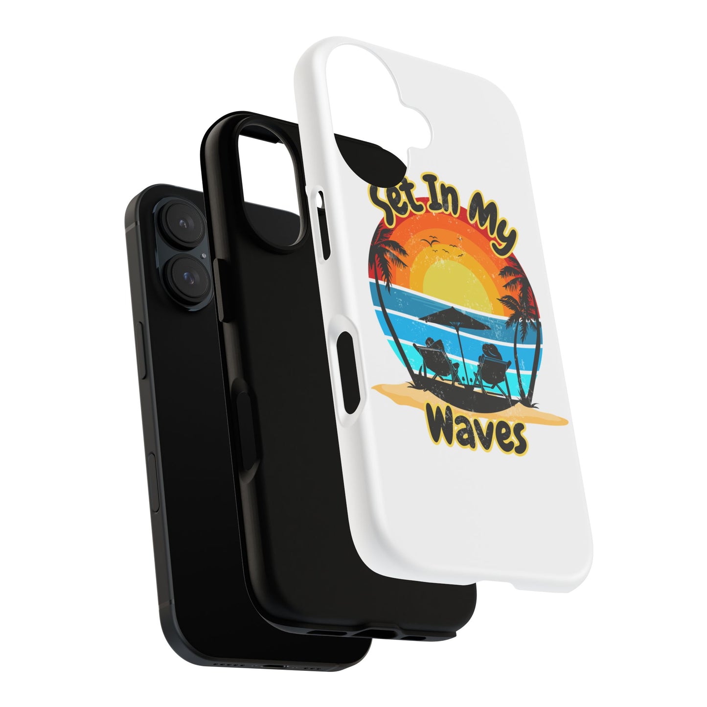 "Set In My Waves" Tropical Surf Beach Paradise Phone Case