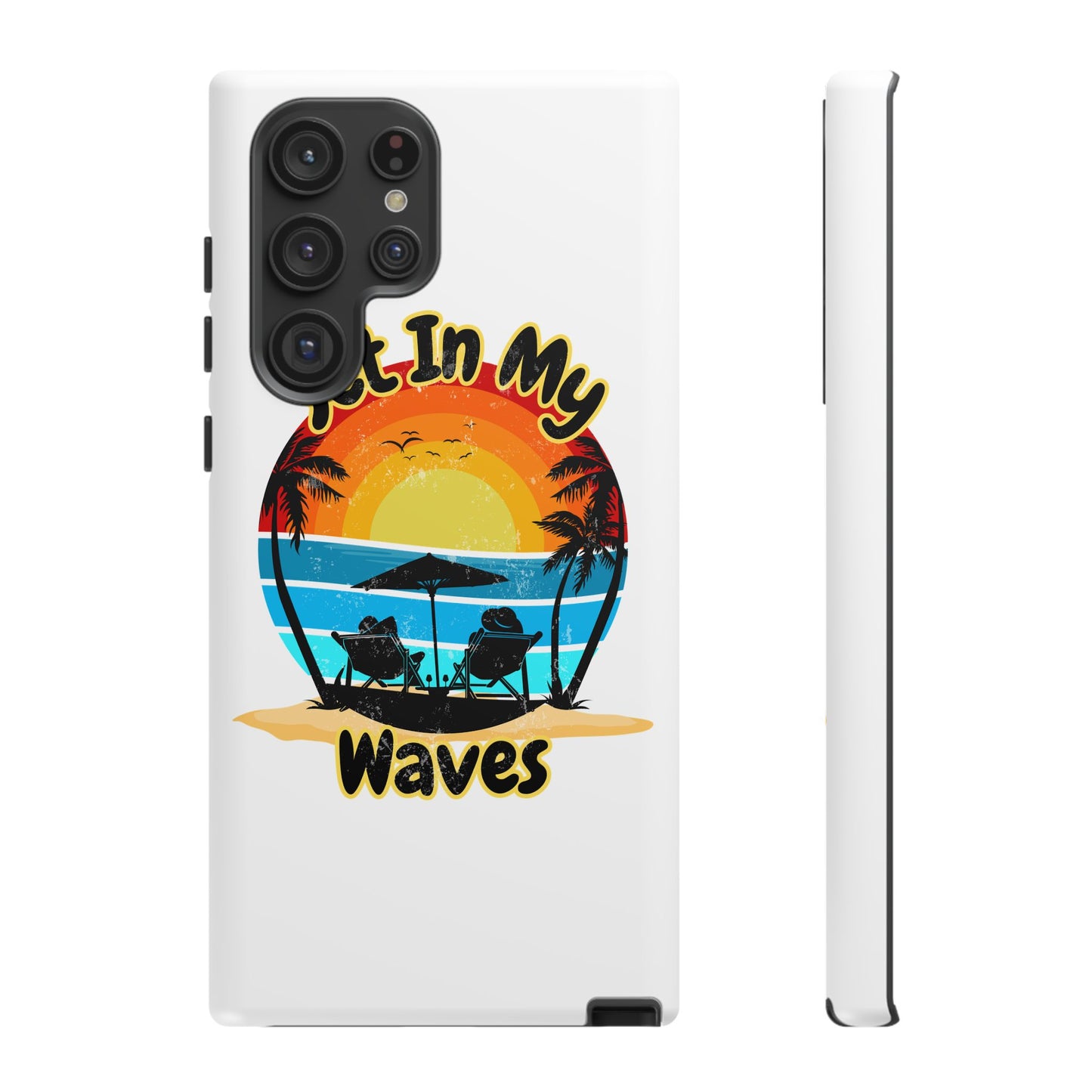 "Set In My Waves" Tropical Surf Beach Paradise Phone Case