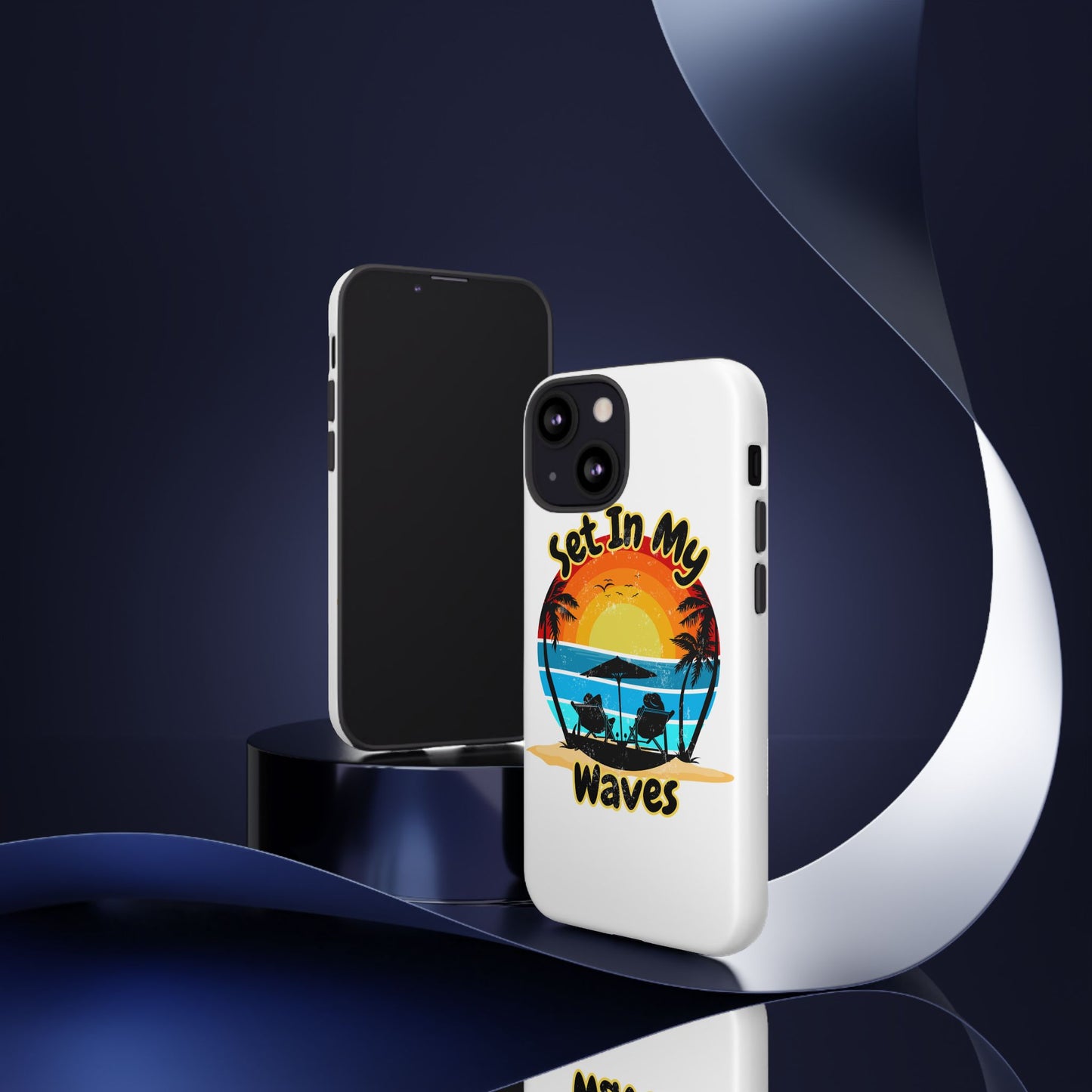"Set In My Waves" Tropical Surf Beach Paradise Phone Case