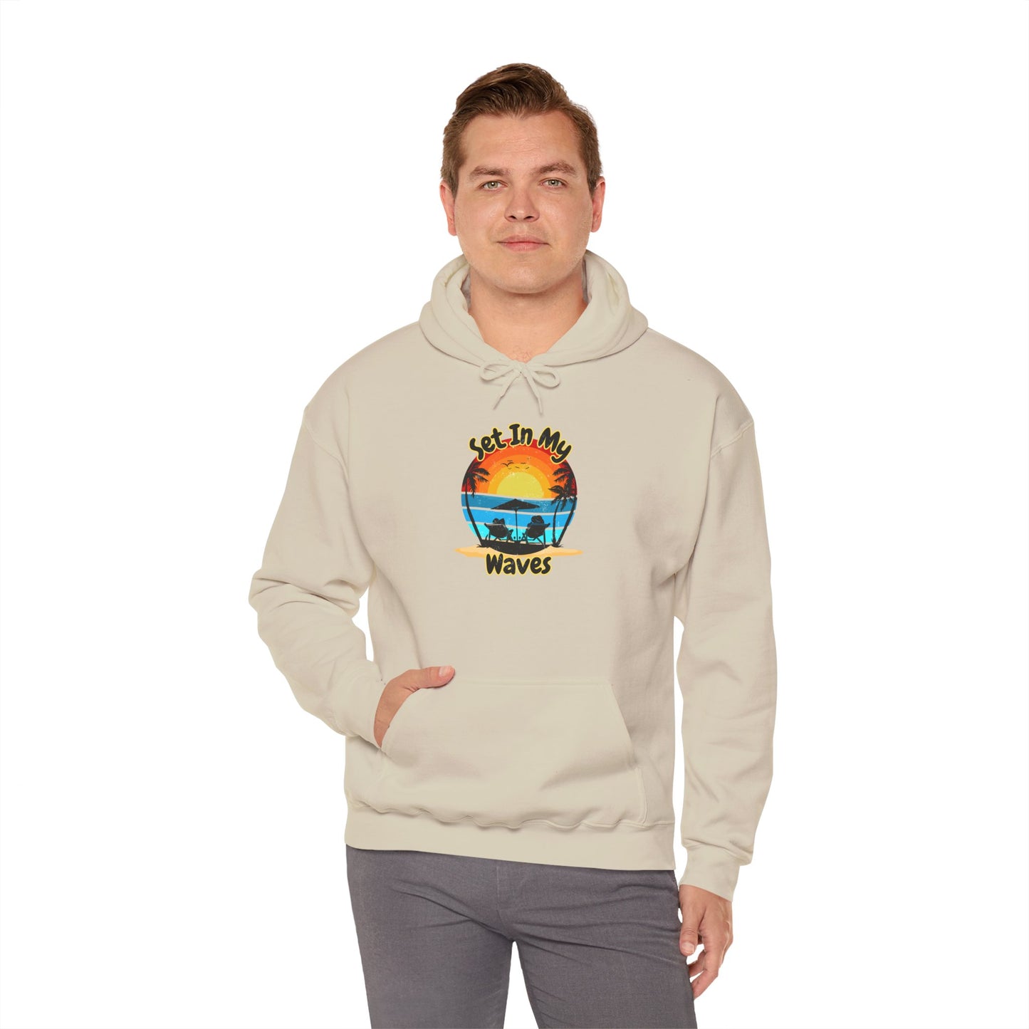 "Set In My Waves" Tropical Paradise Hoodie