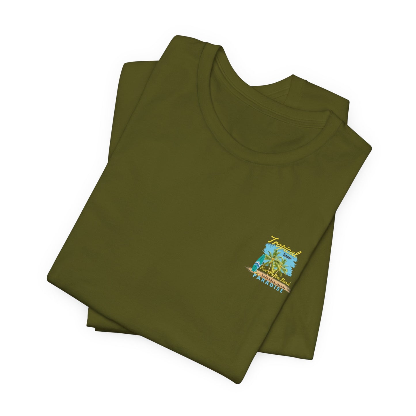 Tropical Paradise Fort Walton Beach/Destin T-Shirt(Dark Colors)