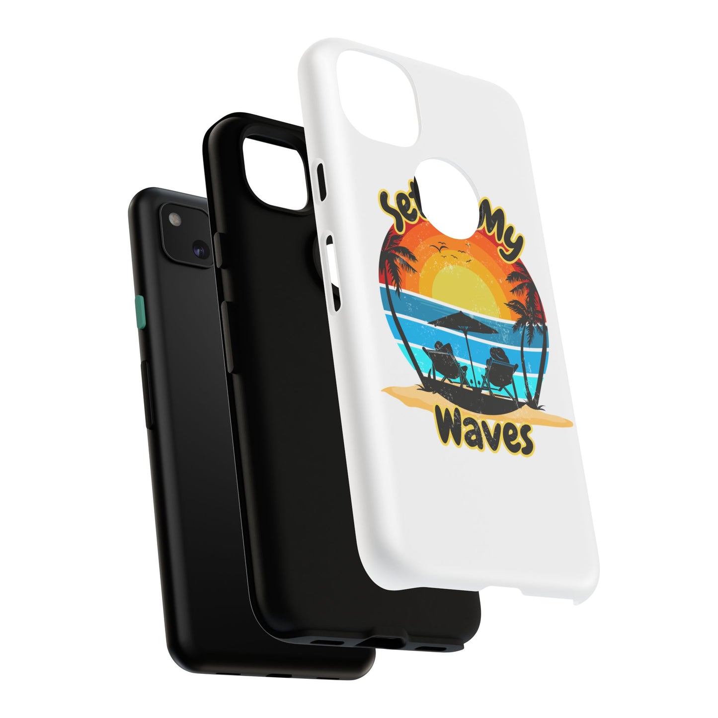 "Set In My Waves" Tropical Surf Beach Paradise Phone Case