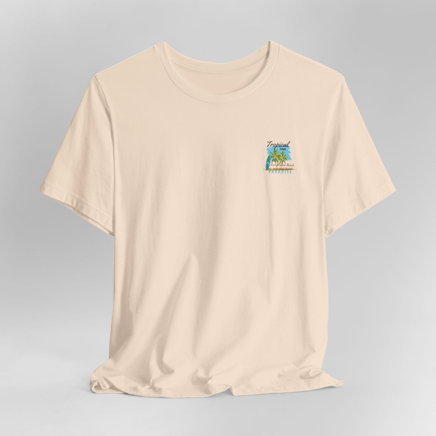 Tropical Paradise Fort Walton Beach/Destin T-Shirt(Light Colors)