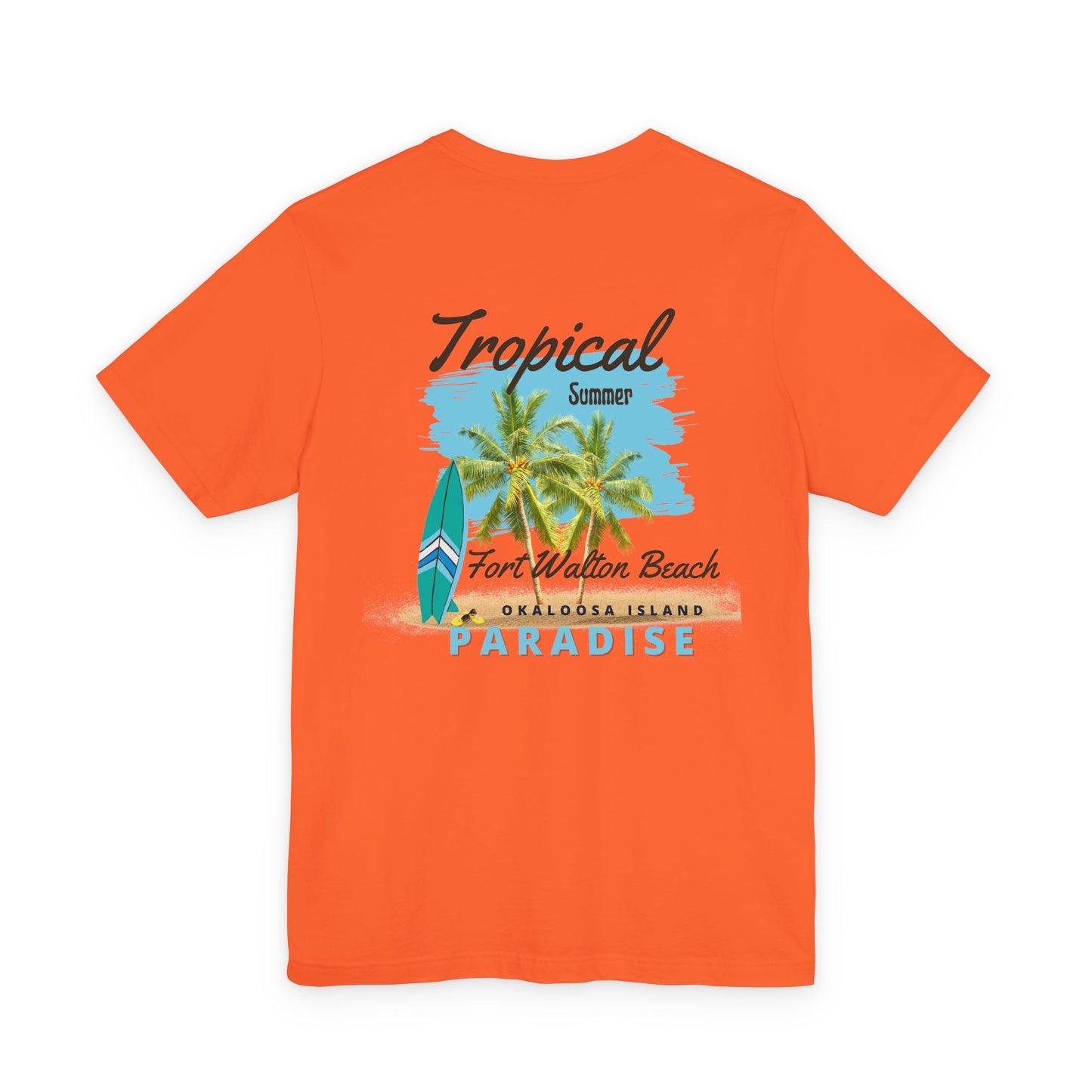 Tropical Paradise Fort Walton Beach/Destin T-Shirt(Light Colors)