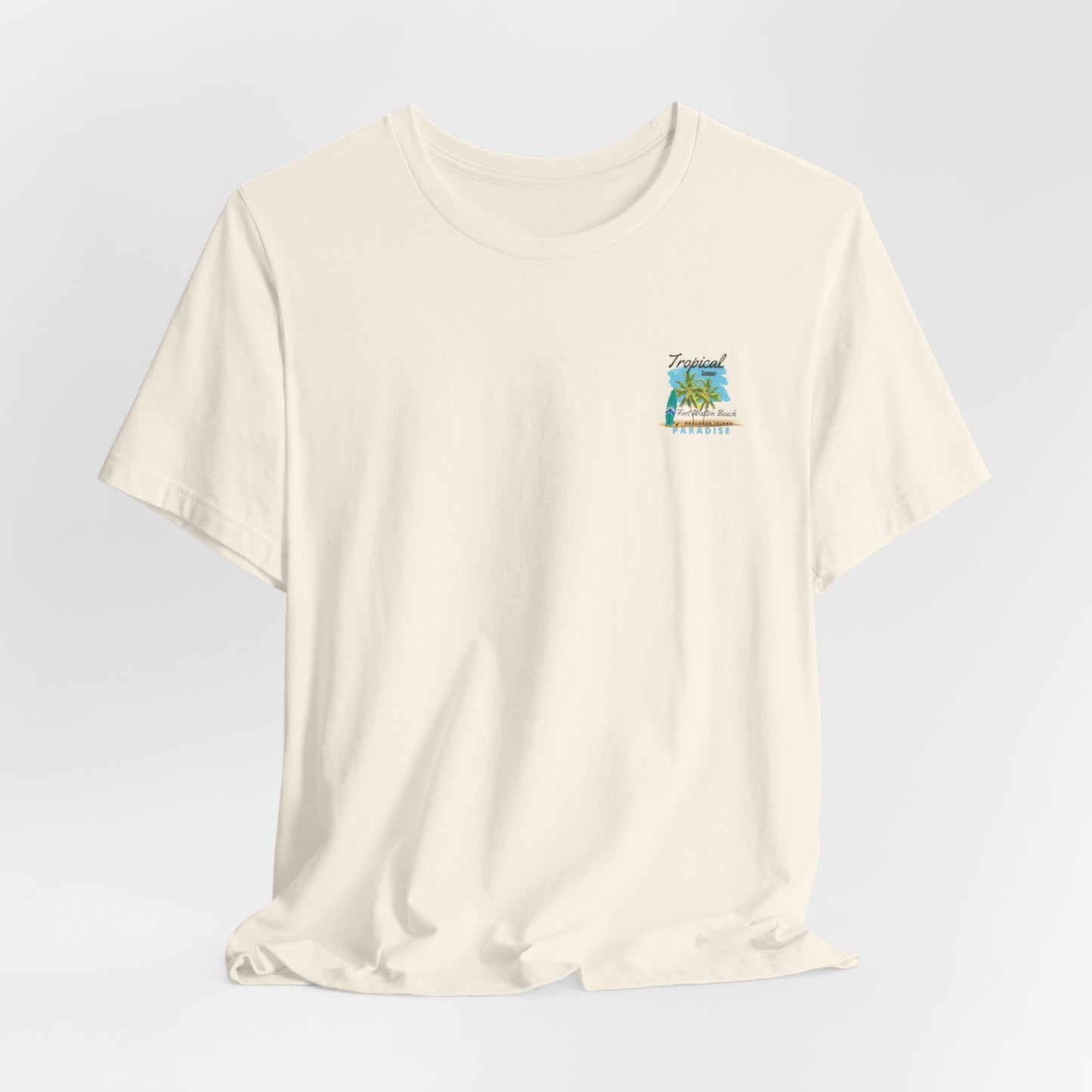 Tropical Paradise Fort Walton Beach/Destin T-Shirt(Light Colors)