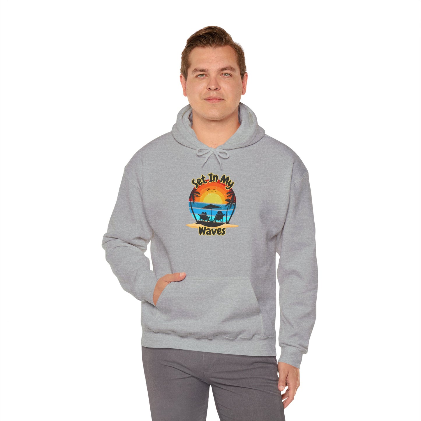 "Set In My Waves" Tropical Paradise Hoodie