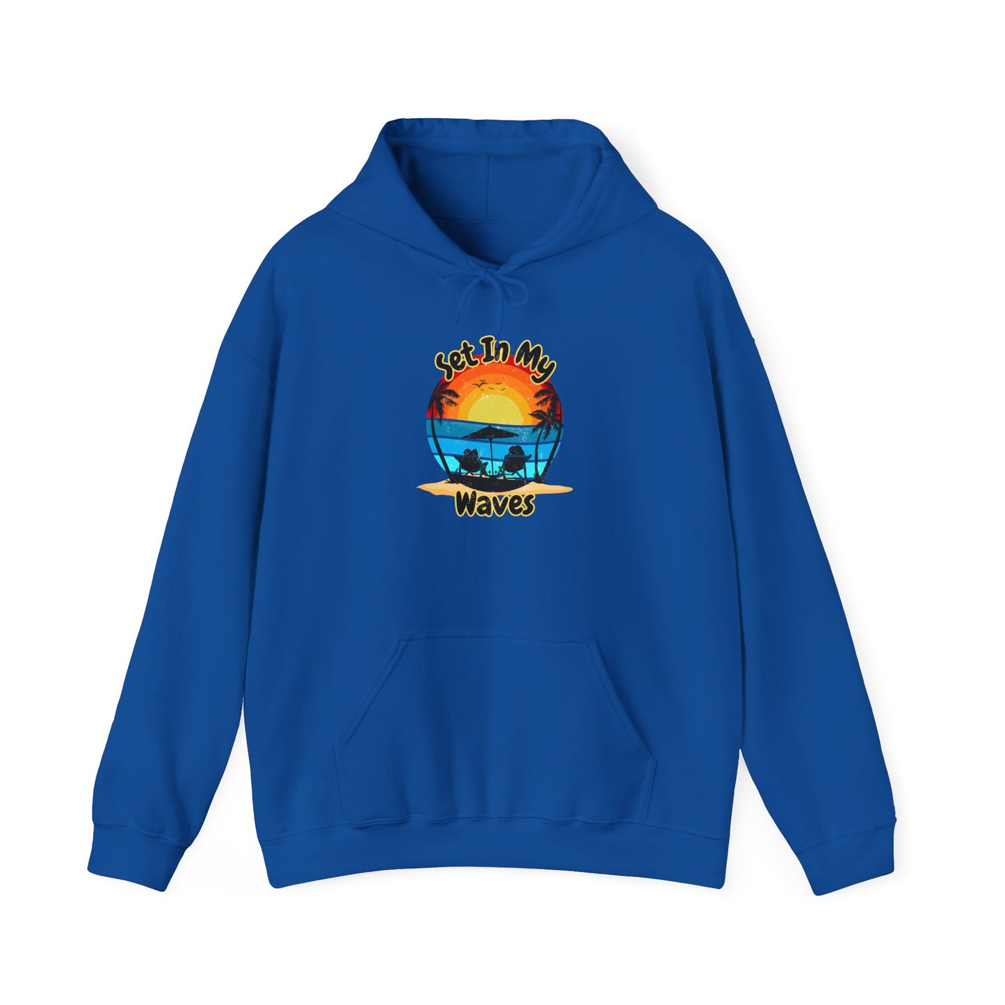 "Set In My Waves" Tropical Paradise Hoodie