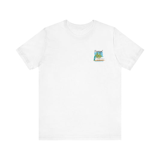 Tropical Paradise Tee: Summer Beach Vibes(Light)