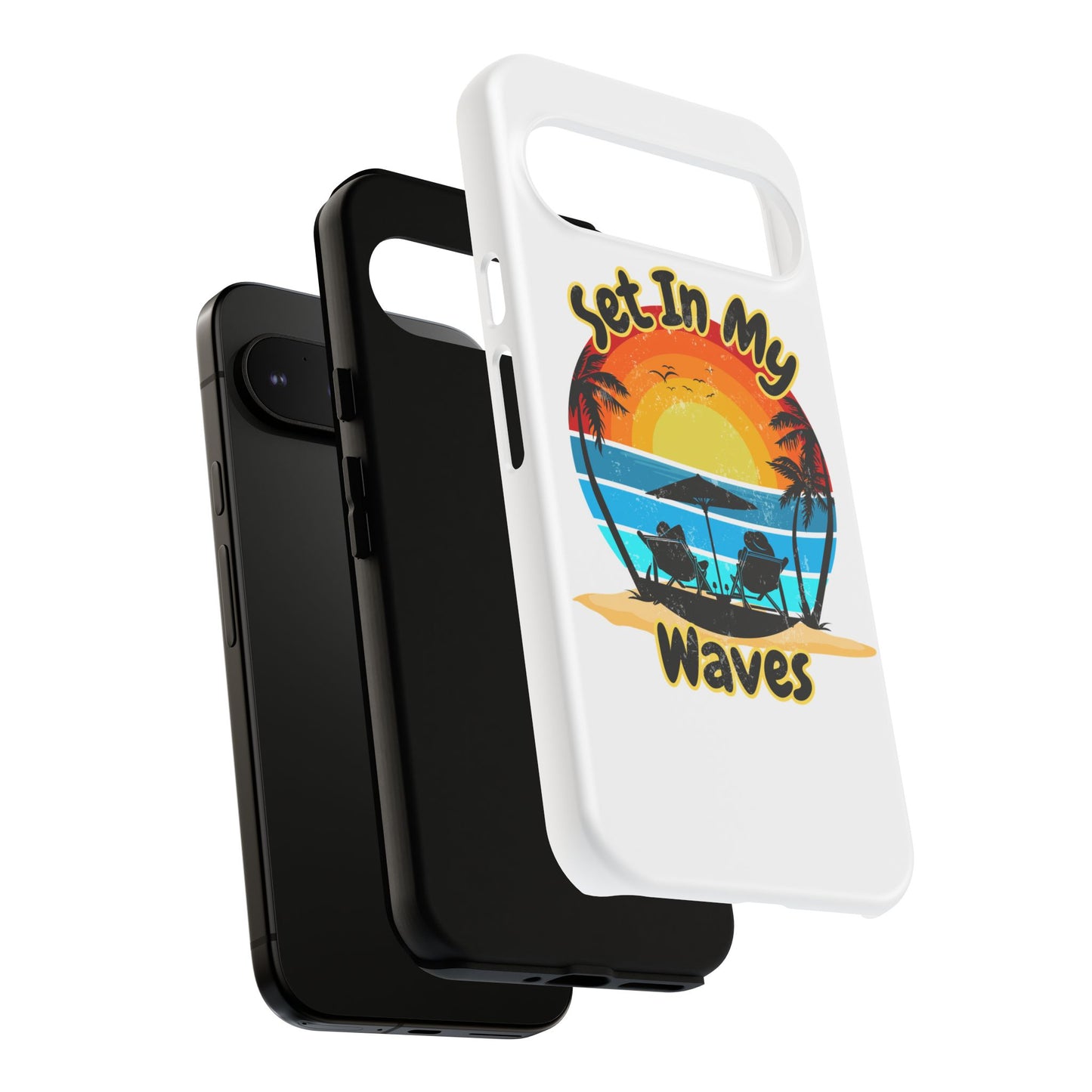 "Set In My Waves" Tropical Surf Beach Paradise Phone Case