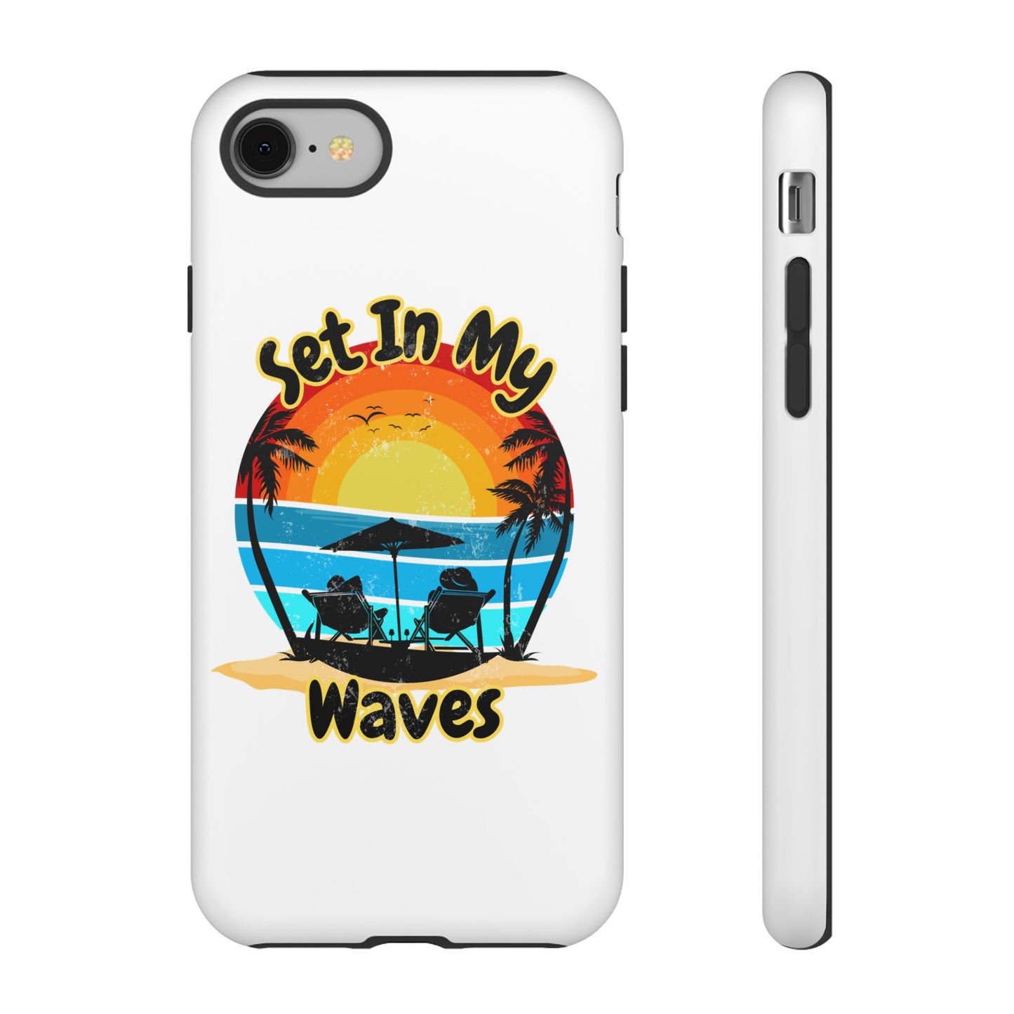 "Set In My Waves" Tropical Surf Beach Paradise Phone Case